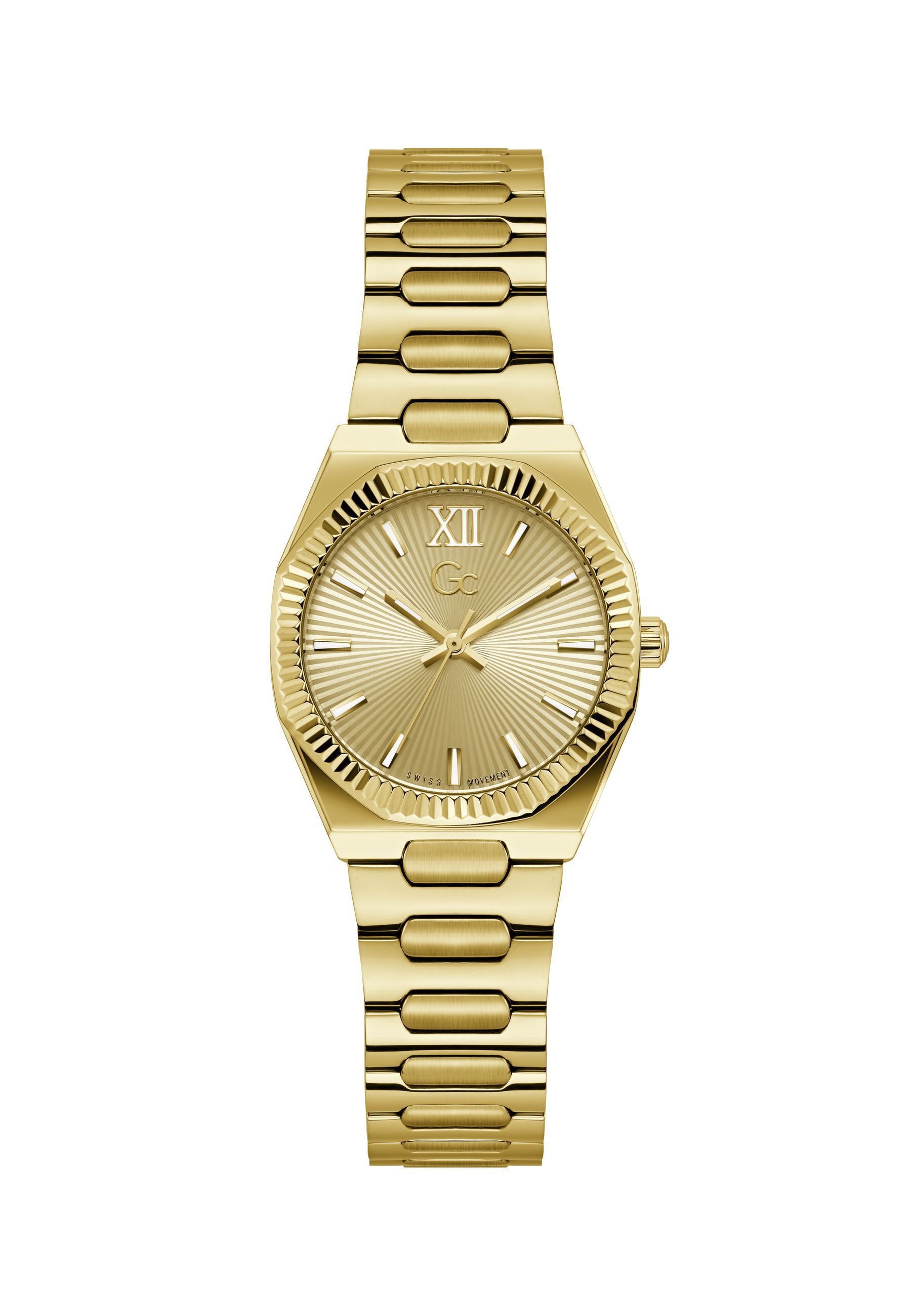 Guess Collection Quarzuhr Gc Prodigy Lady Mini Small Size Metal, (1-tlg., Not a set – not applicable to this product), Quarz Chronograph