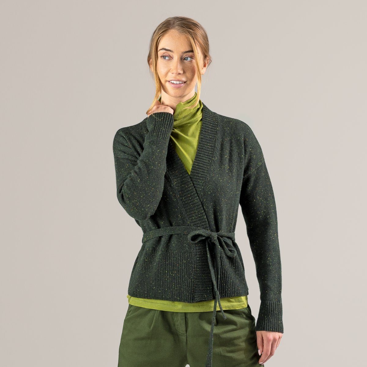 LIVING CRAFTS Strickjacke PACITA GOTS zertifiziert