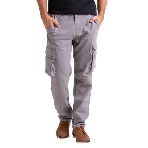 BlauerHafen Cargohose Herren Flex Cargo Arbeitshose Schwerlast strecken lässig Arbeiten Hose