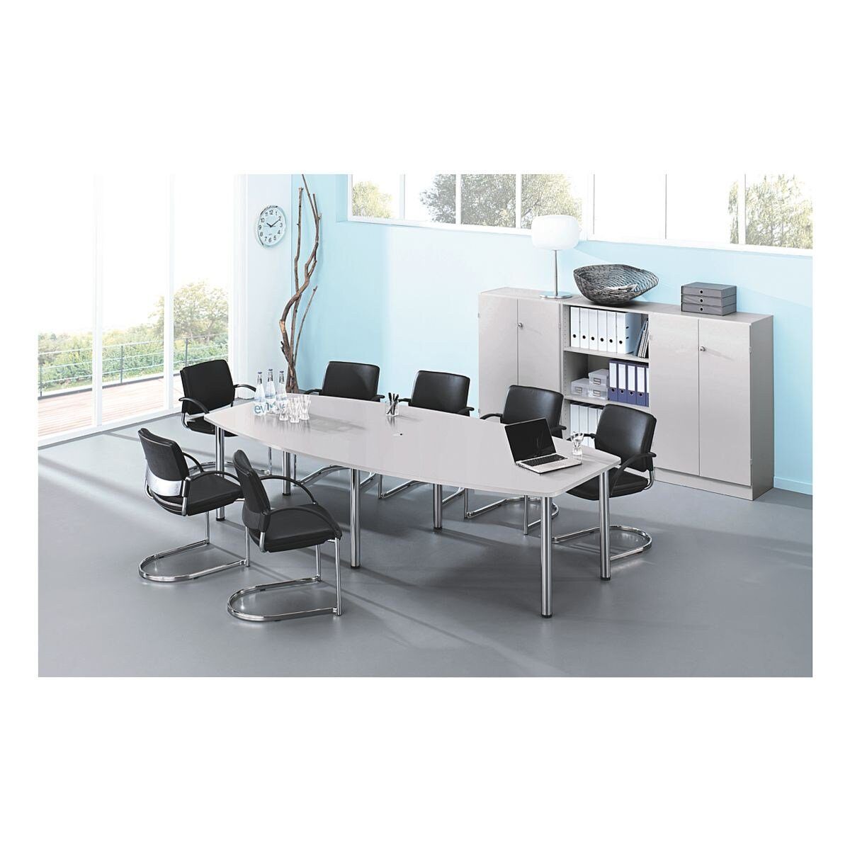 HAMMERBACHER Konferenztisch Chicago, B 280 cm, günstig online kaufen
