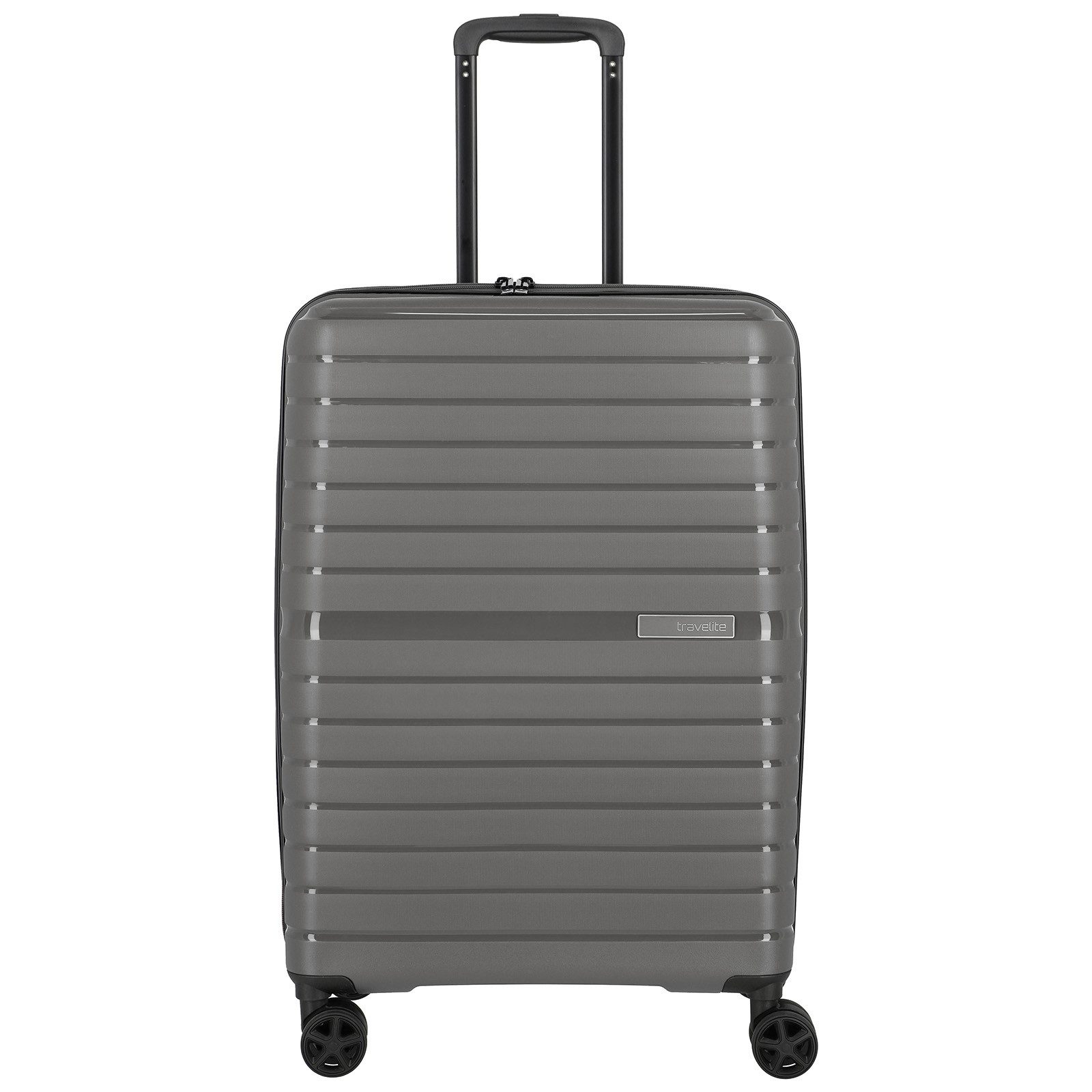 travelite Hartschalen-Trolley Trient 4-Rollen 4-Rad Polypropylen Trolley Hartschale Чемоданы M 66 cm, 4 Rollen, extrem robustes Polypropylen