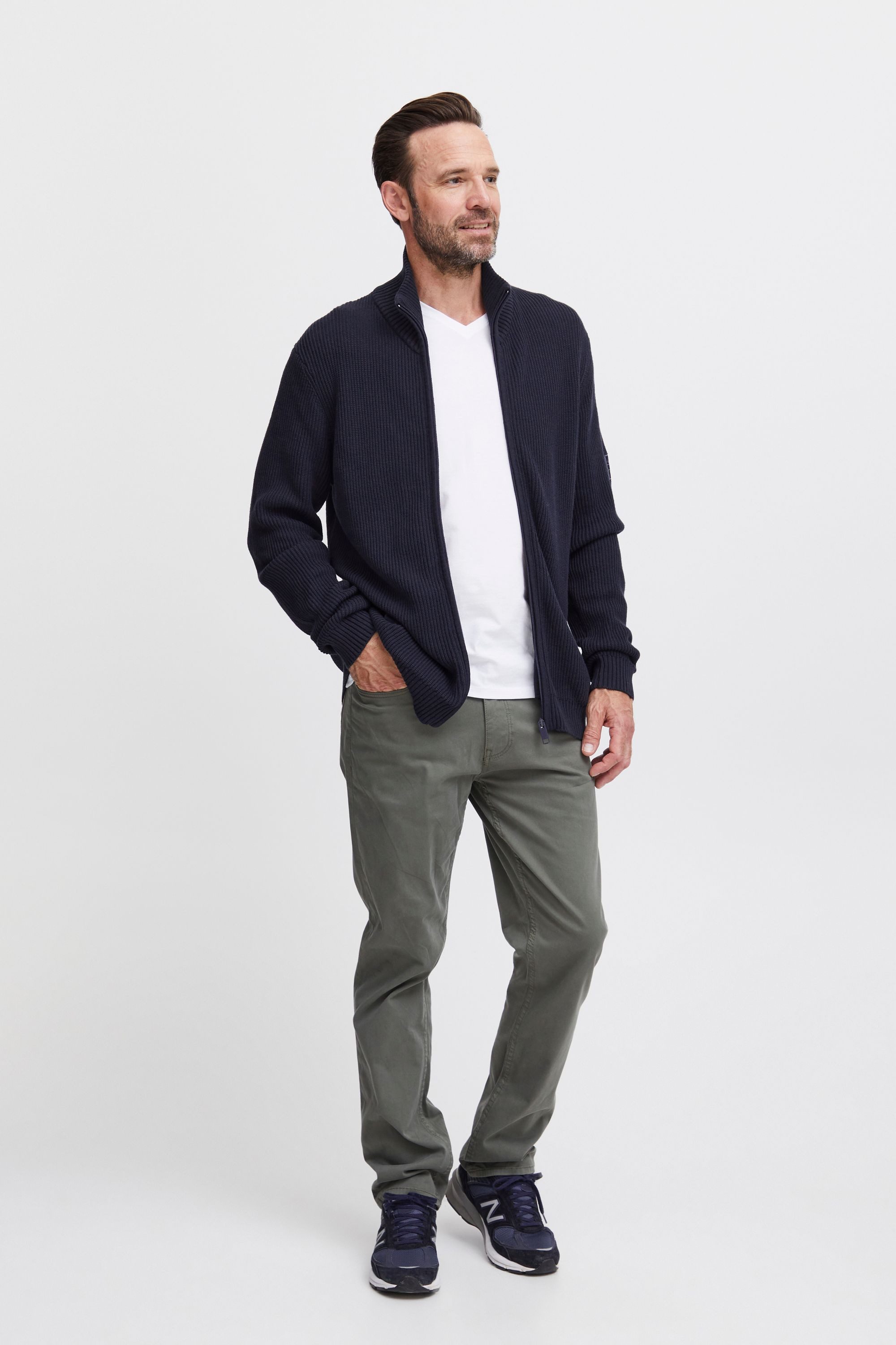 FQ1924 Strickjacke FQKyle Klassischer Troyer