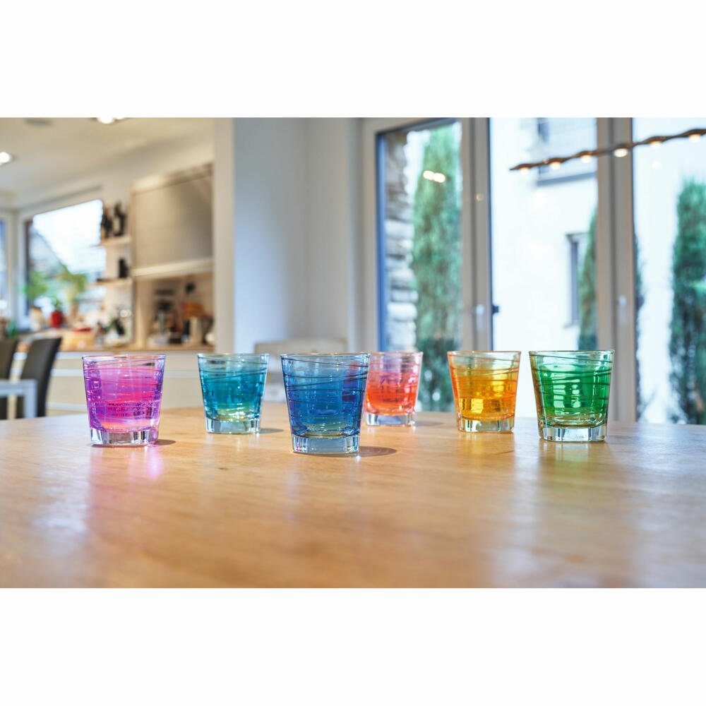 LEONARDO Glas Vario Struttura orange 250 ml, Glas