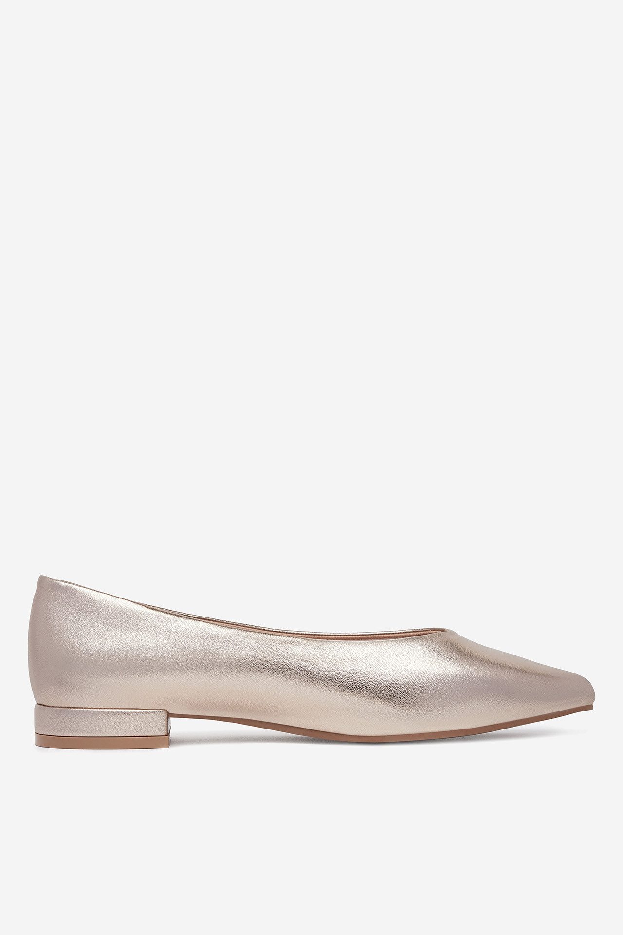 Jenny JENNY Damen Ballerina 36 goldfarben 5903698726564 Ballerina