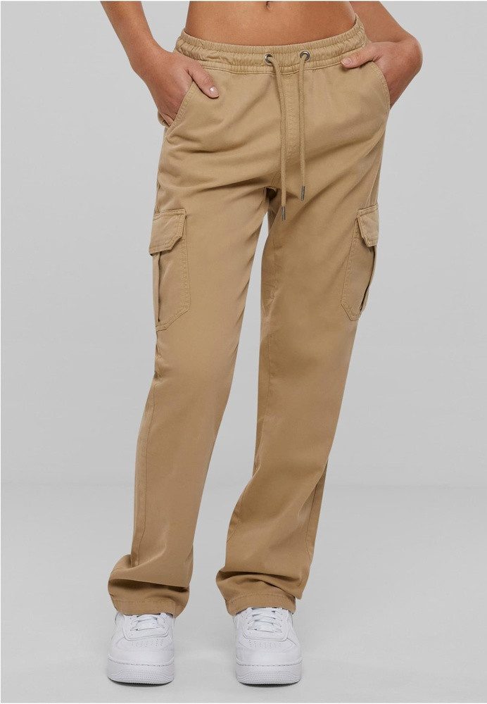 URBAN CLASSICS Cargohose Ladies High Waist Twill Cargo Pants günstig online kaufen