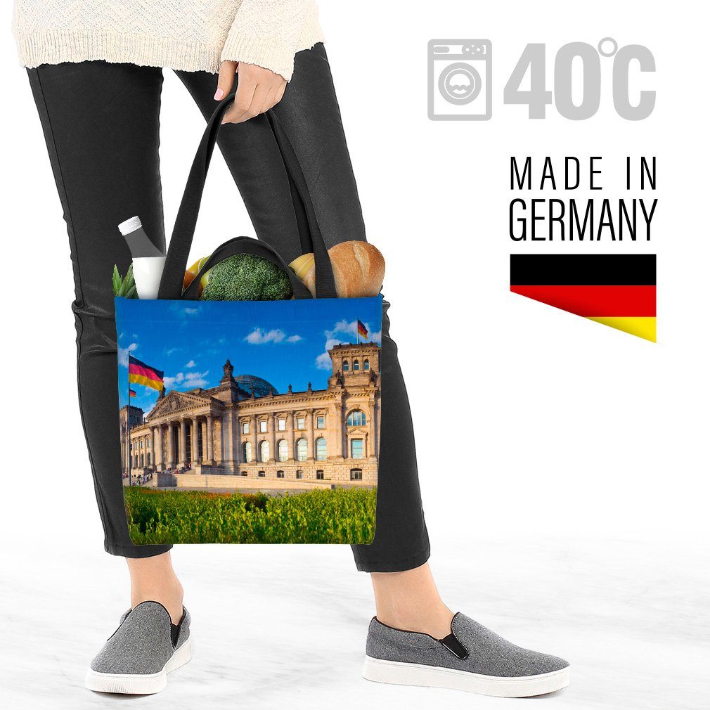 Henkeltasche Merkel Scholz Reichstag Berlin Bundestag Deutschland (1-tlg), Haupts Reichstag VOID