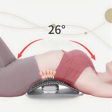 HYZULU Rückentrainer Rückenmassagegerät(1 Stück), verstellbares/Airbag-Stützdesign