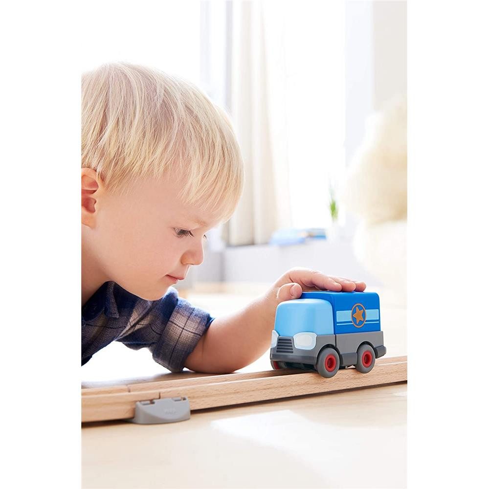Haba Spielzeug-Auto Kullerbü - Batterie-LKW Kullerbü-Bahn, Batterie-LKW Zubehör für alle Kullerbü-Bahnen mit Batterieantrieb