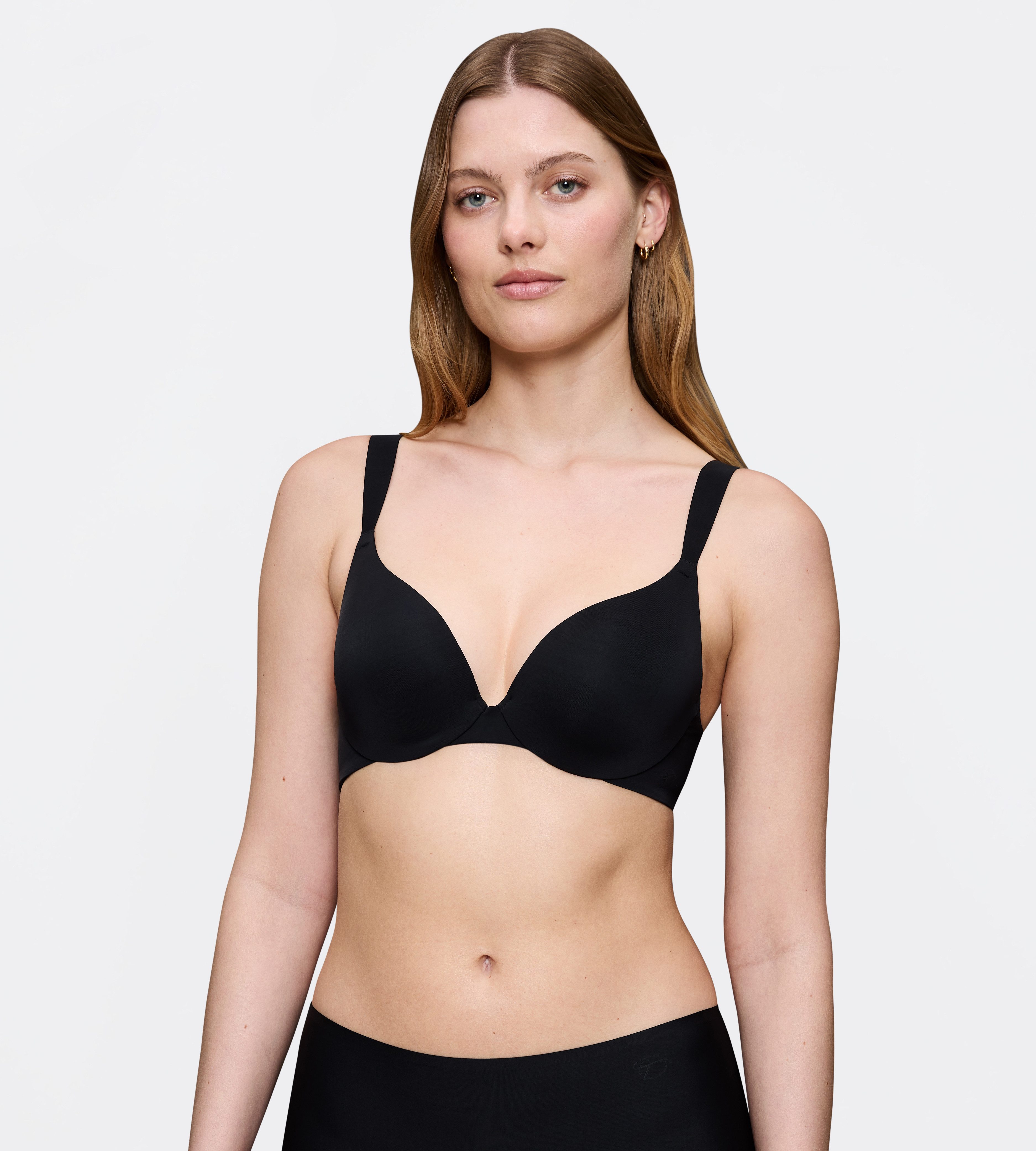 Triumph Bügel-BH Body Make-Up Illusion mit tiefem Dekolleté, gepolsterte Cups, Komfort-Bügel, Microfaser