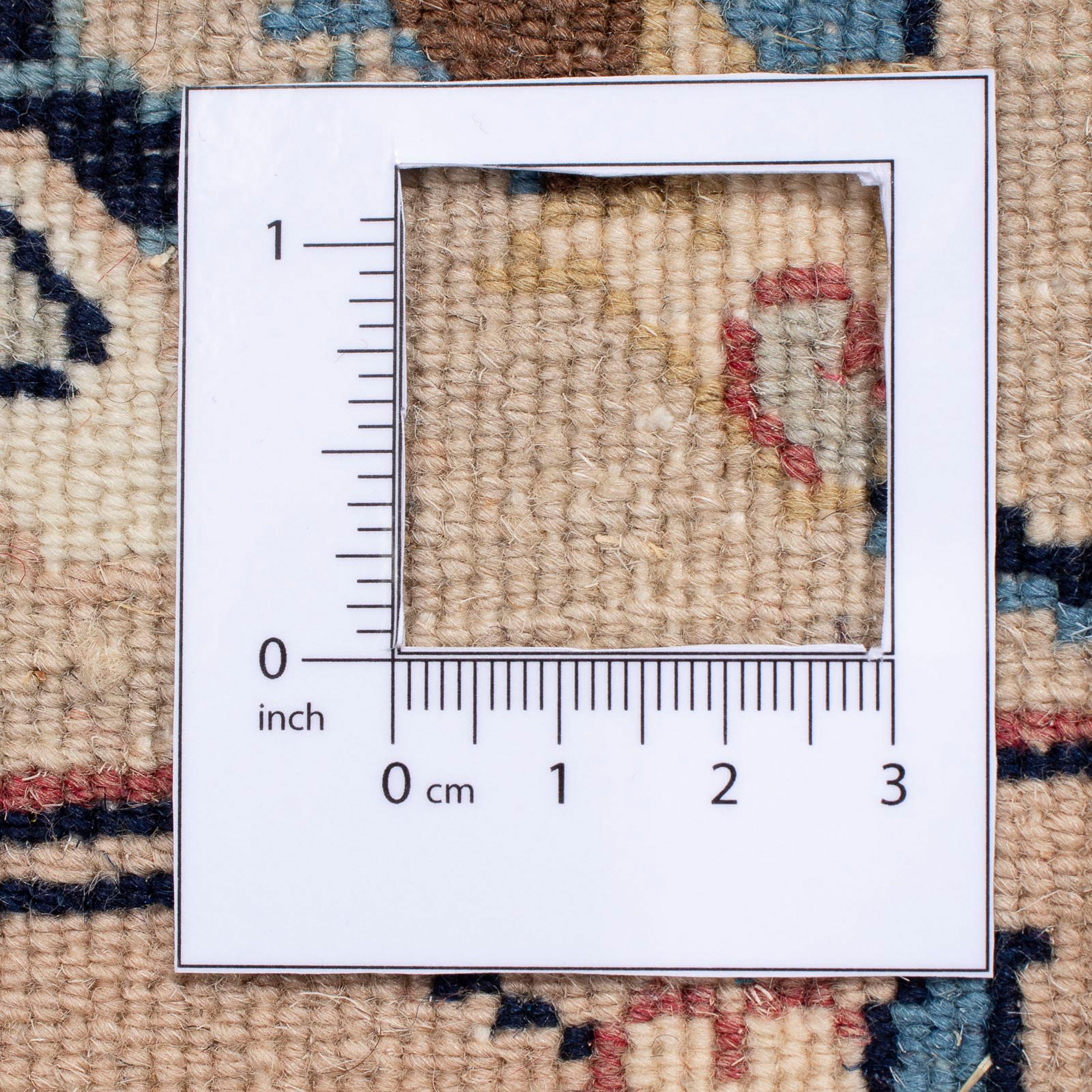 Höhe: - - Orientteppich 197 mit morgenland, Einzelstück Handgeknüpft, mm, - 10 cm x 274 Zertifikat Classic Perser Wohnzimmer, rechteckig, beige,