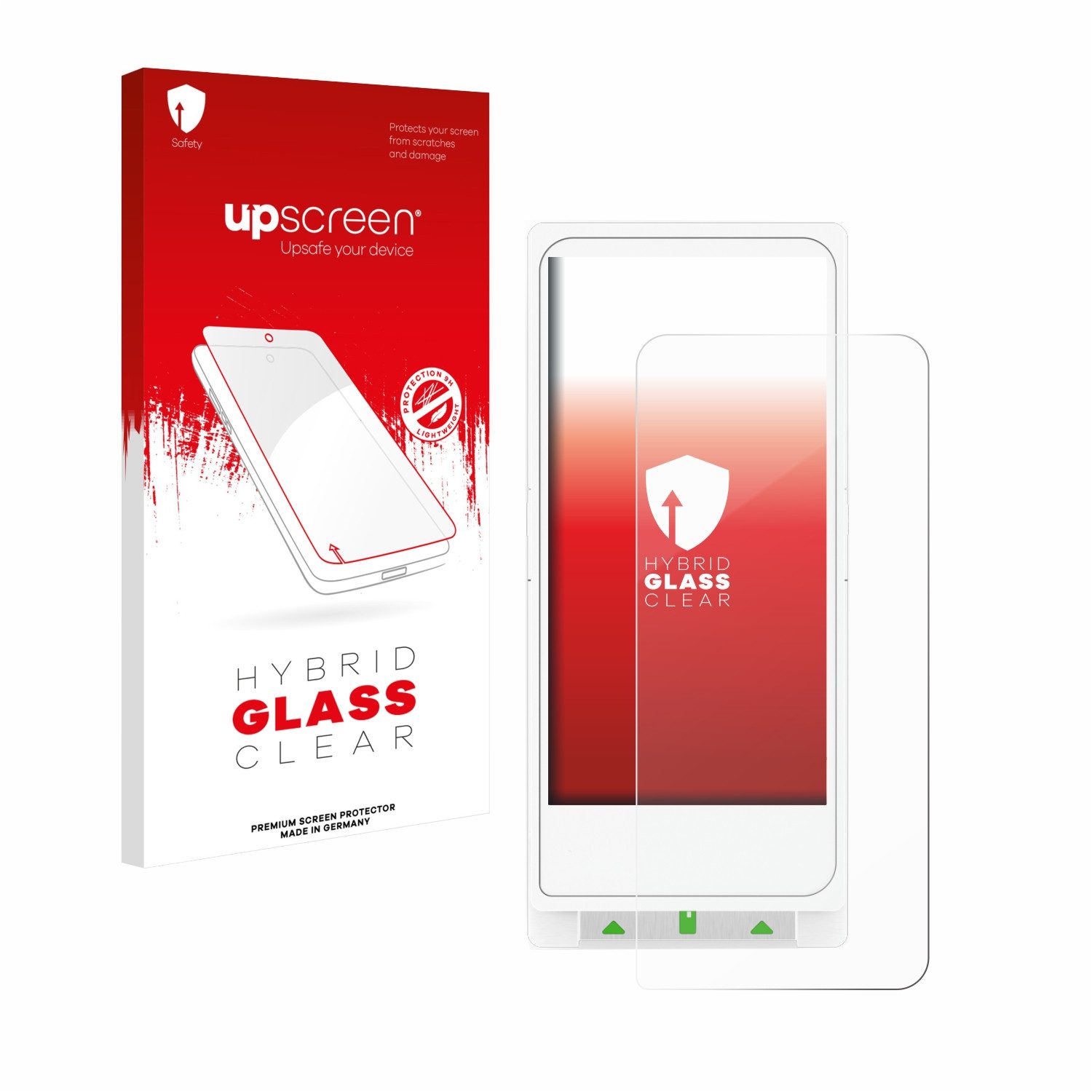 upscreen Displayschutzglas Schutzglas für Clover Flex Pocket, 1 Stück, Schutzfolie Display Schutz Glas Folie klar