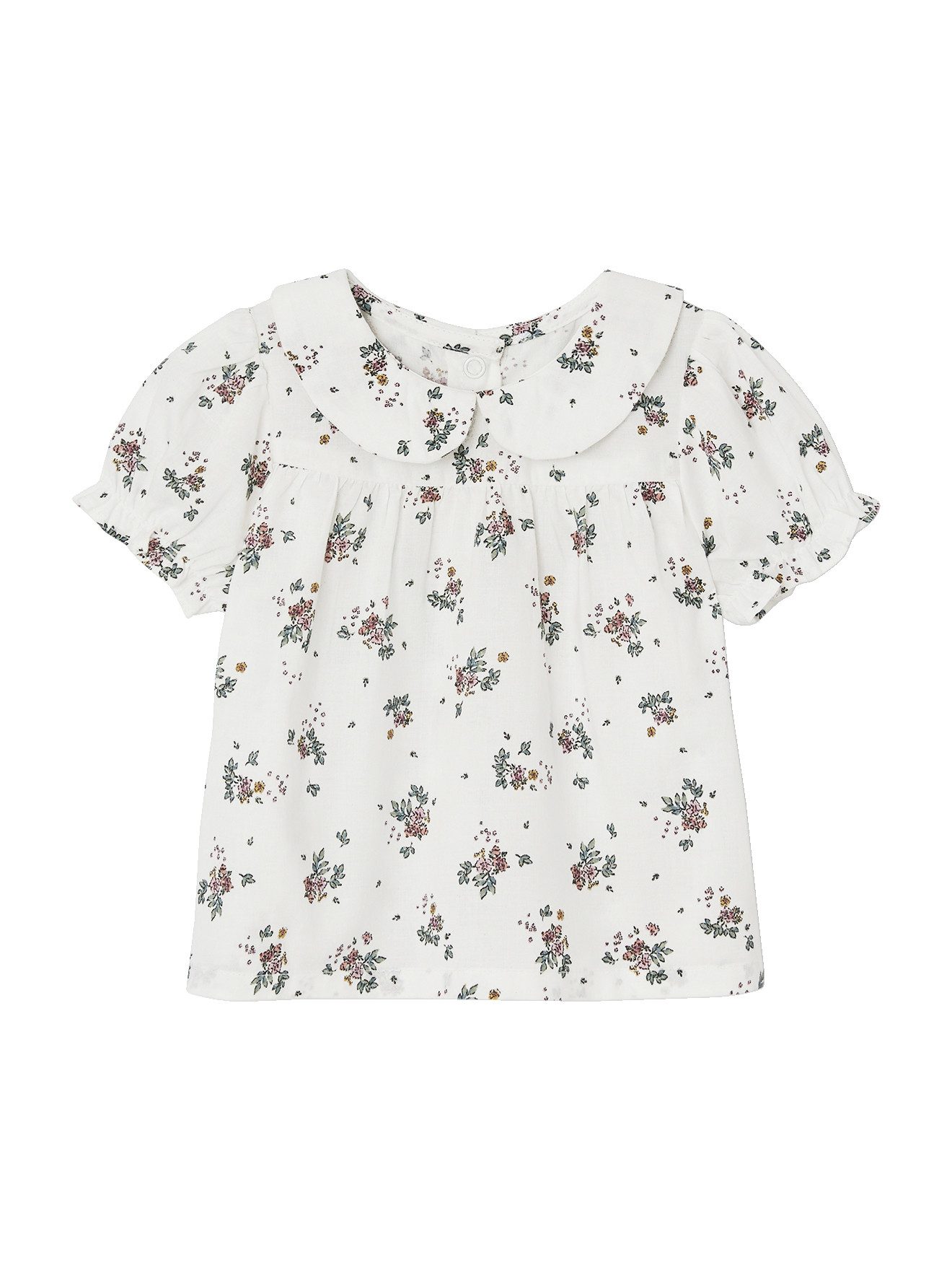 T-Shirt Baby T-Shirt mit Bubikragen