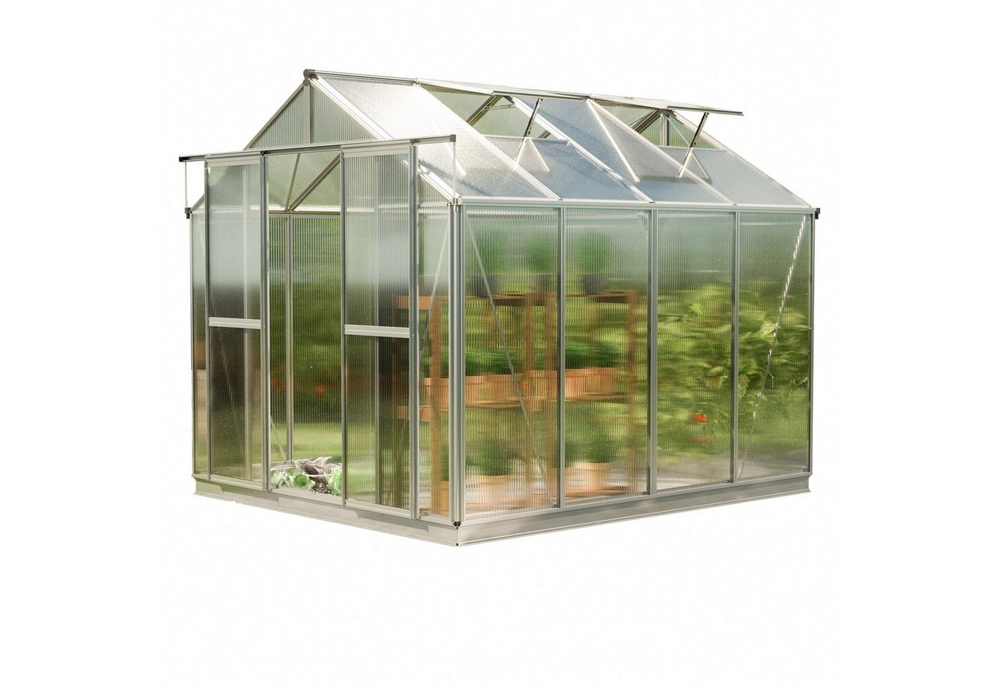 GFP Gewächshaus Topas 2, 6 mm Wandstär... GFP Gewächshaus Topas 2, 6 mm Wandstär...