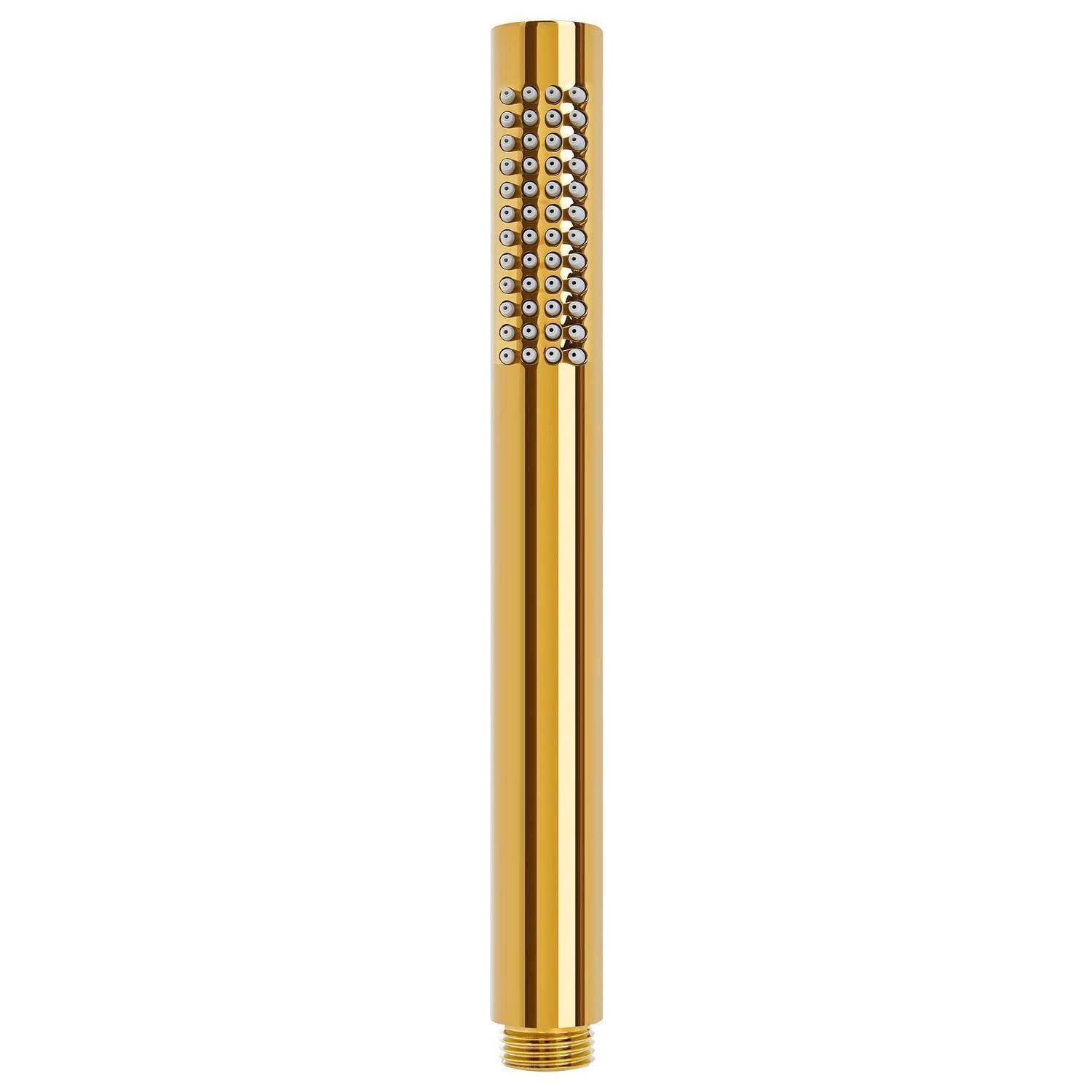 LuxusKollektion Handbrause Handbrause Wassersparend Edelstahl 304 48 Düsen Anti Kalk Gelb