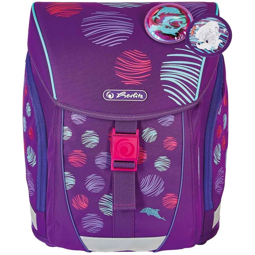 Herlitz Schulranzen Herlitz Schulranzen Set FiloLight Plus Sea Bubbles 6-teilig