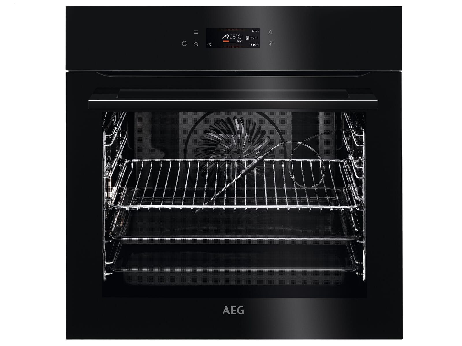 AEG Einbaubackofen, Pyrolyse-Selbstreinigung