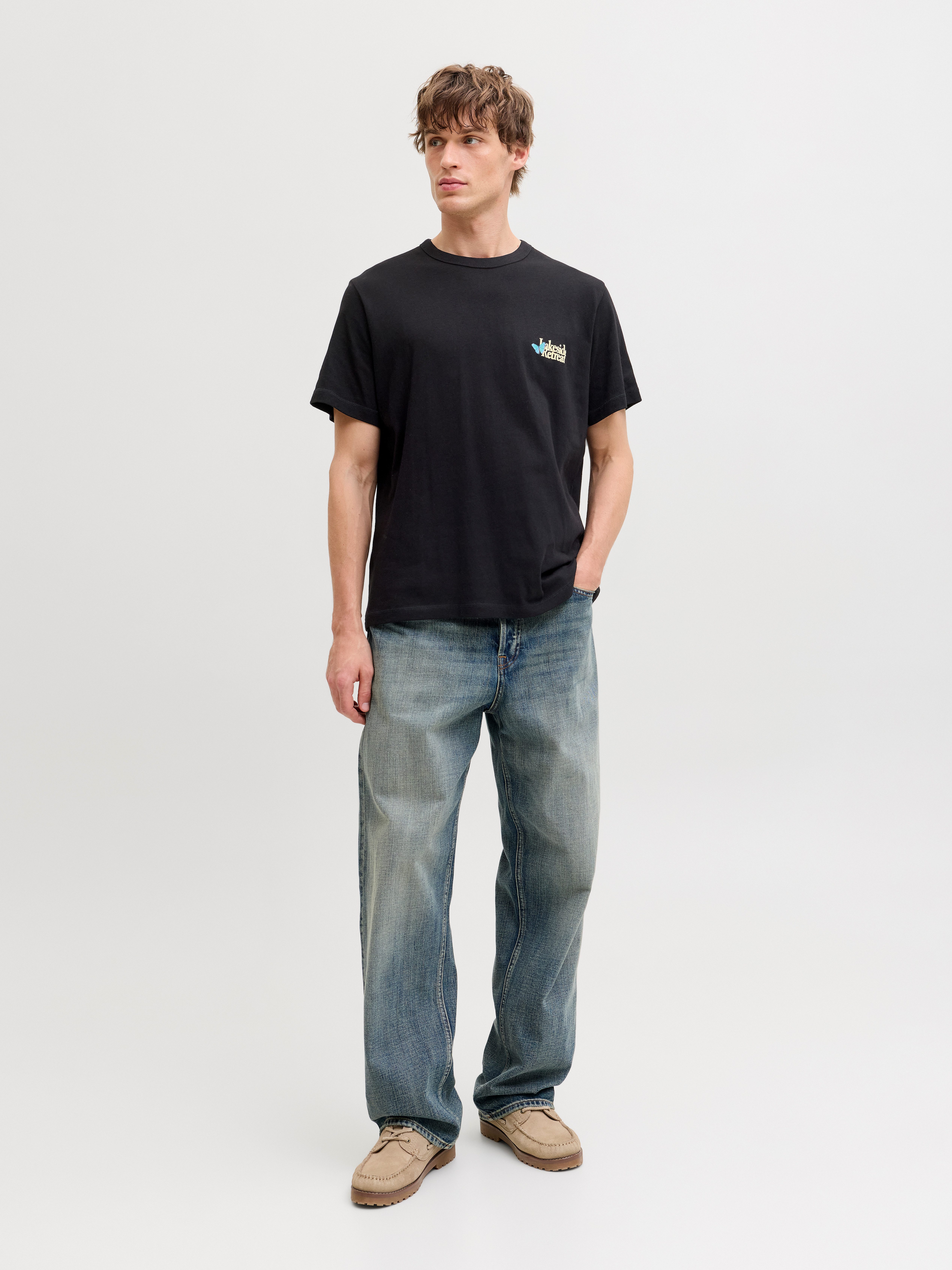 Jack & Jones T-Shirt JORMONTAUK MULTICOLOR GRAPHIC TEE CN – Bild 2 von 5