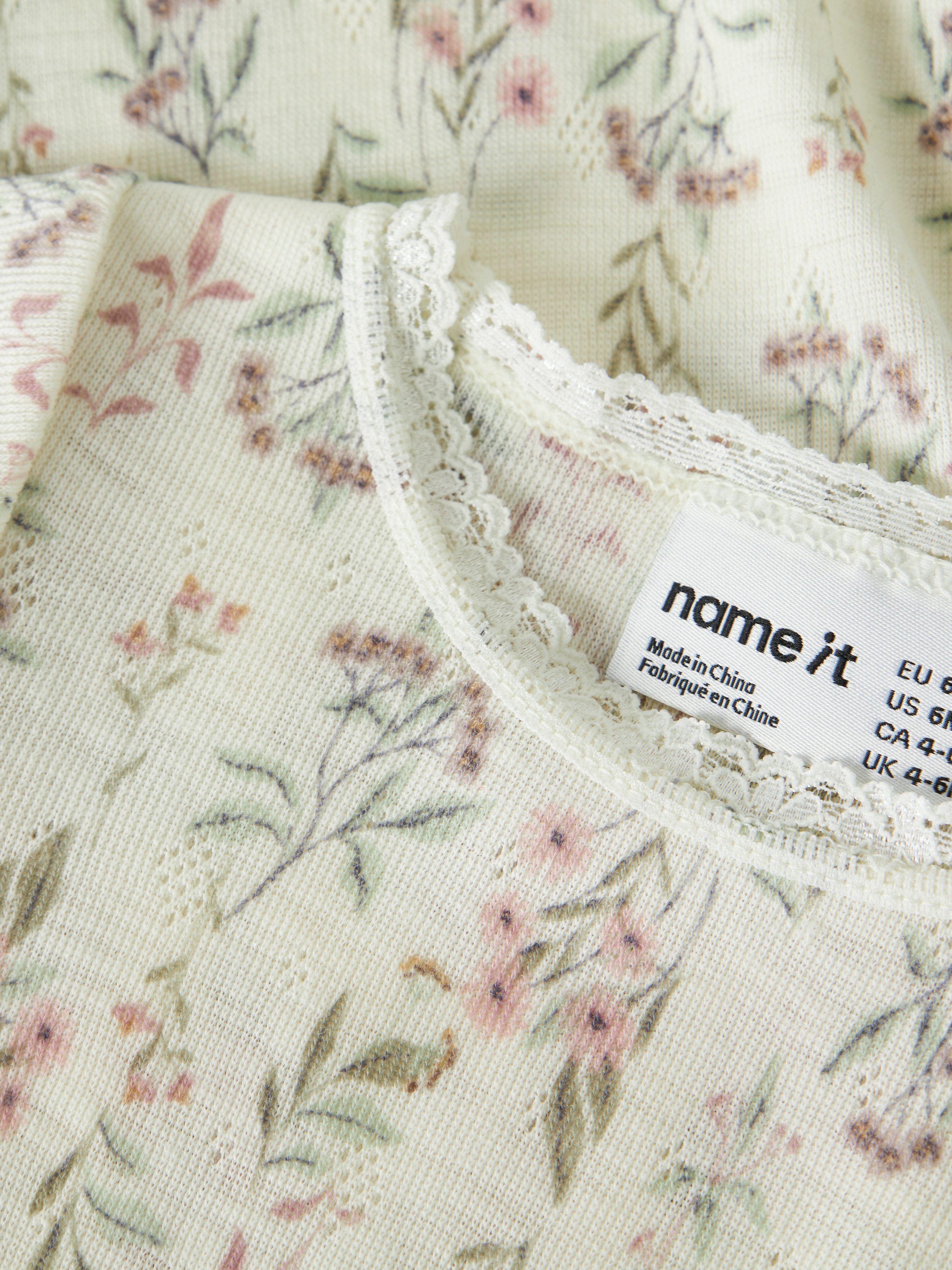 Name It Langarmbody NBFWANG WOOL NEEDLE LS BODY NOOS Wolle