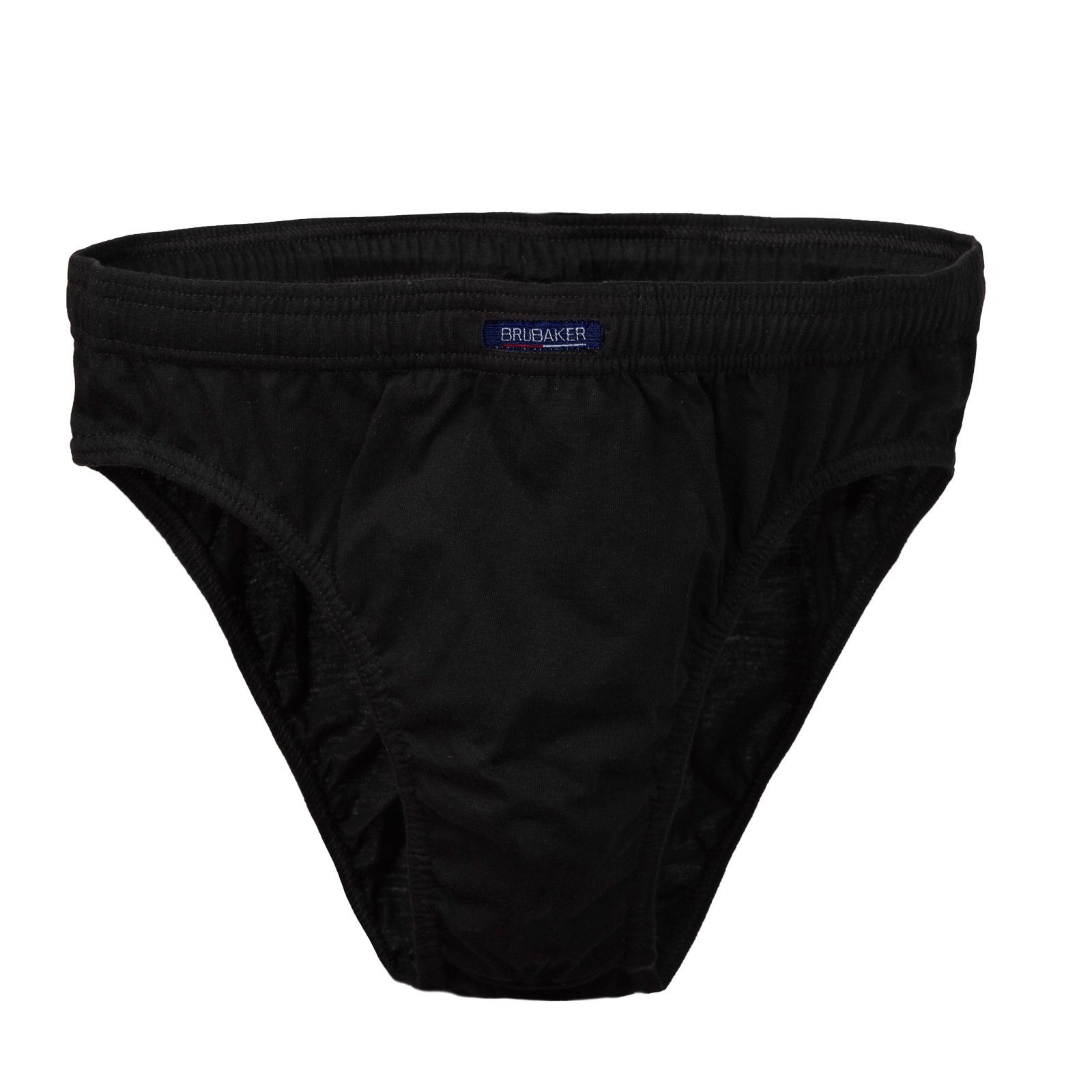 BRUBAKER Slip Herren Unterhose aus Baumwolle (Spar-Pack, 7-St., 7er-Pack) Großpackung Männer Unterwäsche, sehr bequeme Passform