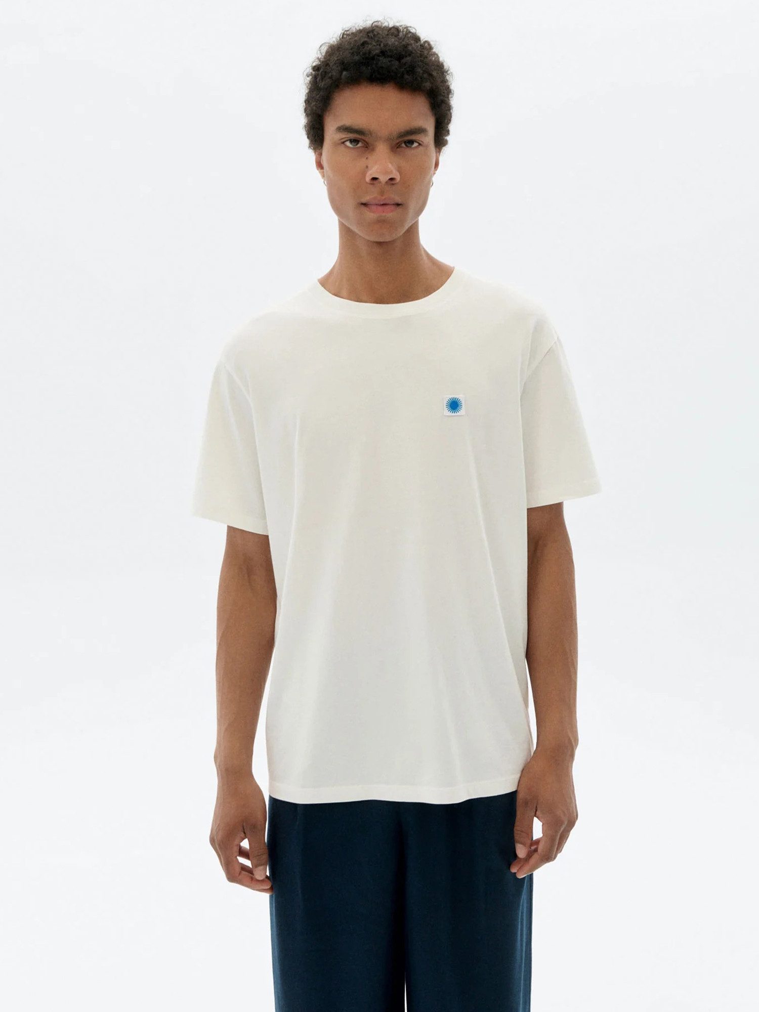 Thinking Mu Print-Shirt Sol Contrast