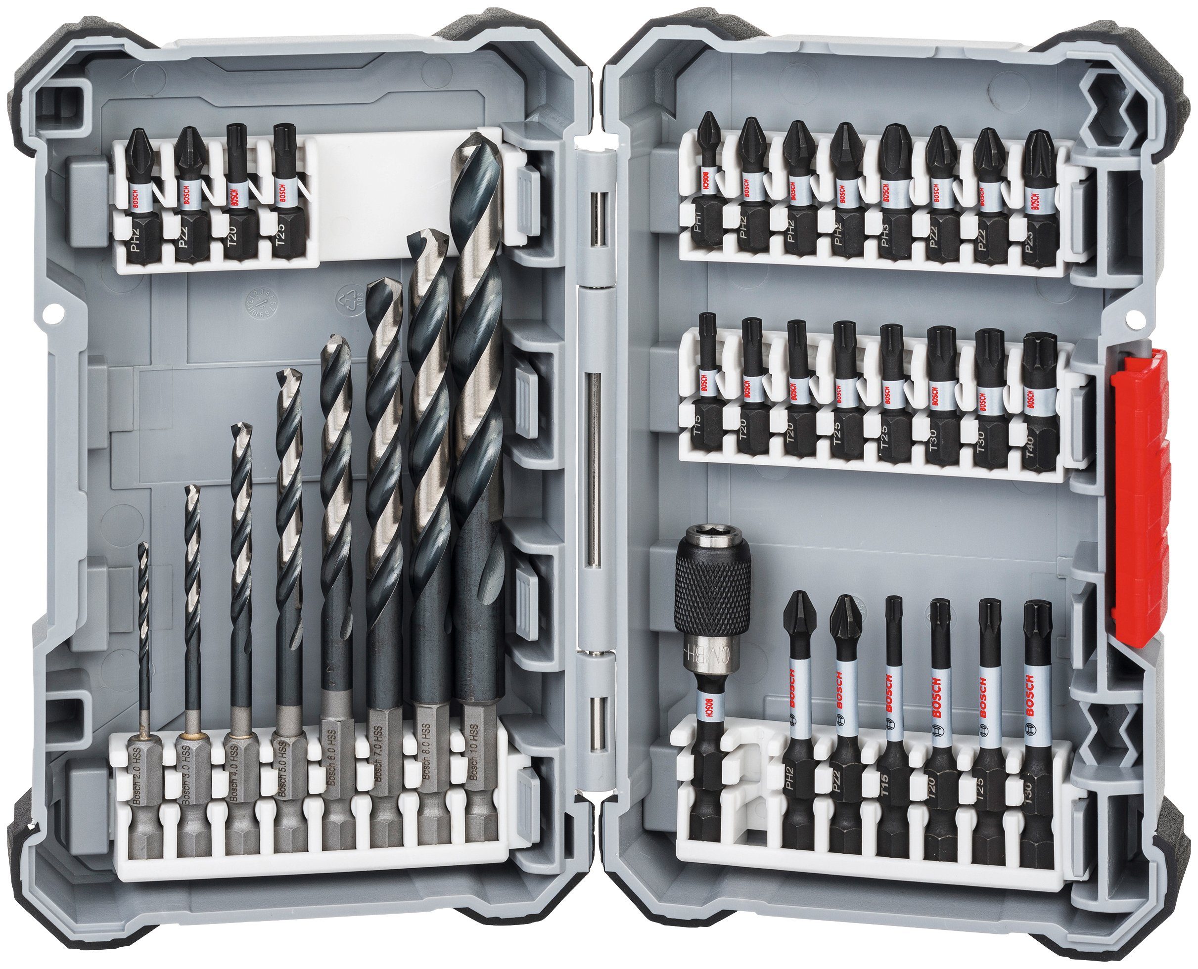 Bohrer- und Bitset Impact Control
