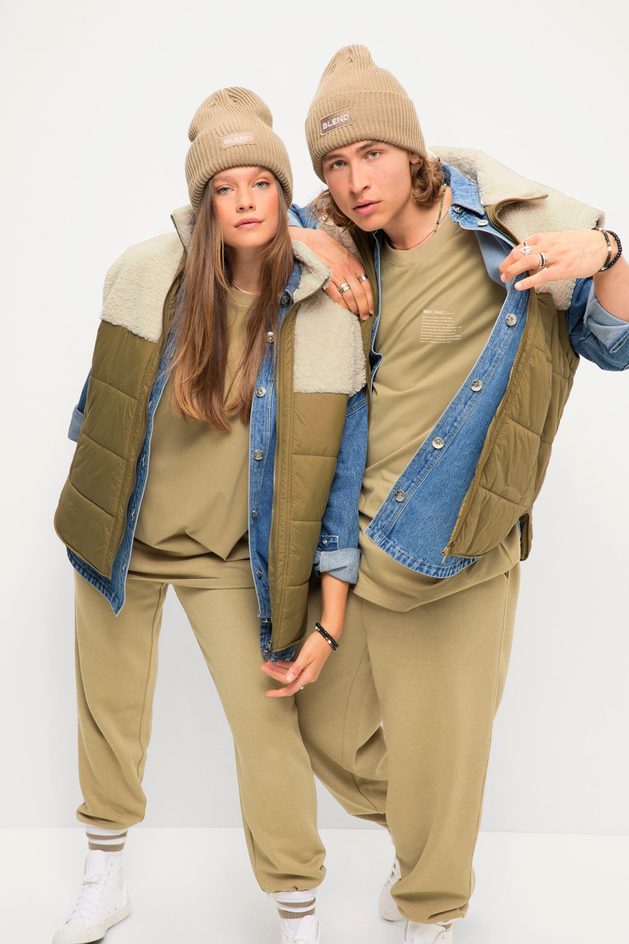 Studio Untold Steppweste Steppweste Wide Fit günstig online kaufen