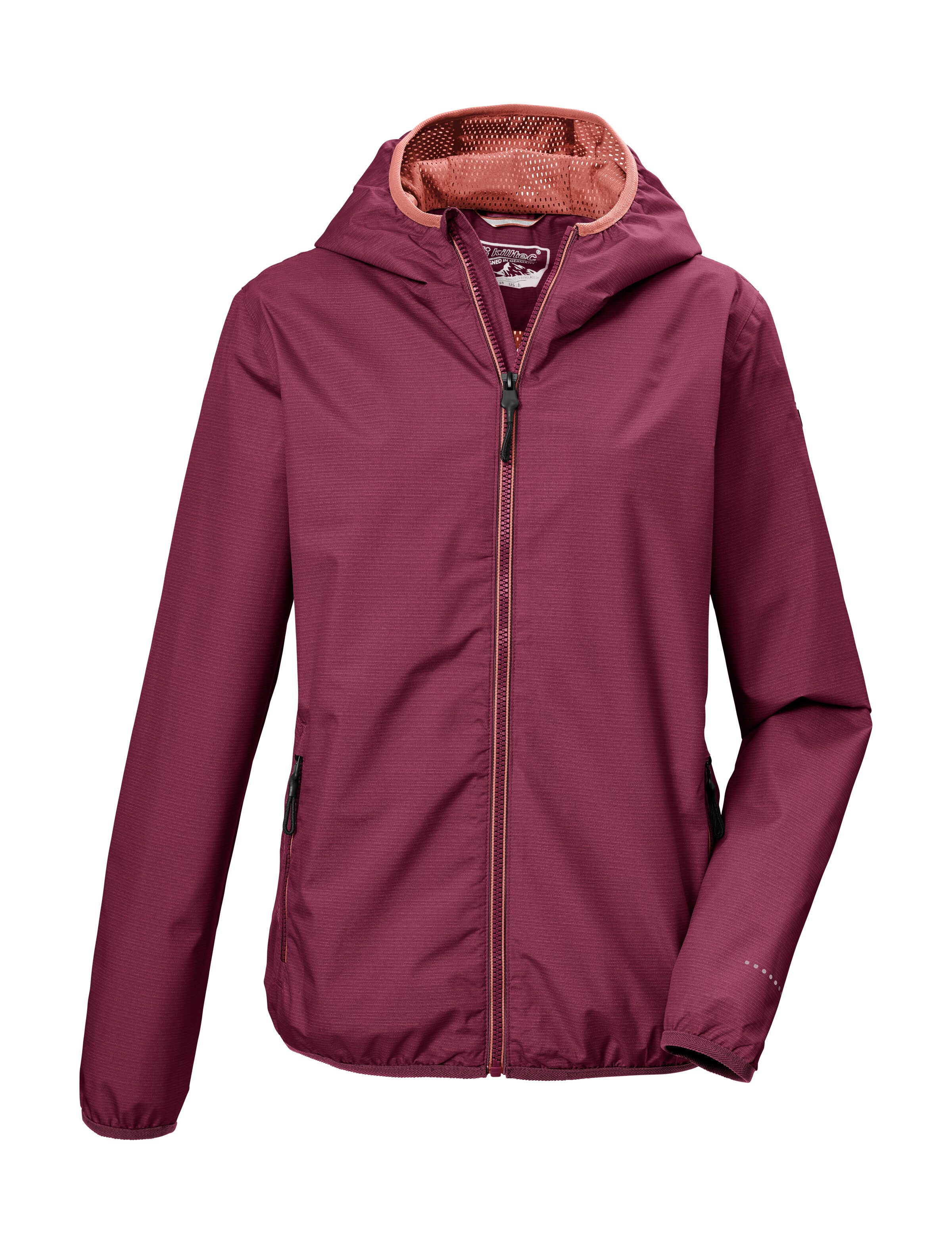 Killtec Funktionsjacke KOS 485 WMN JCKT Leichte, wasserdichte Damenjacke, atmungsaktiv, packbar