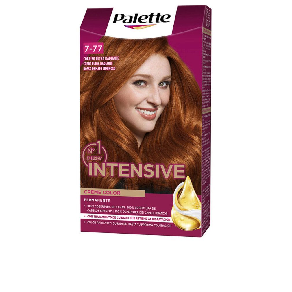 Schwarzkopf Haarpflege-Set PALETTE INTENSIVFARBE #7 .77-Ultra Radiant Copper 1 Einheit