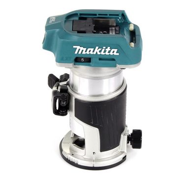 Makita Oberfräse DRT 50 RMJ X2 18 V Li-Ion Akku Brushless Multifunktionsfräse im Makpa