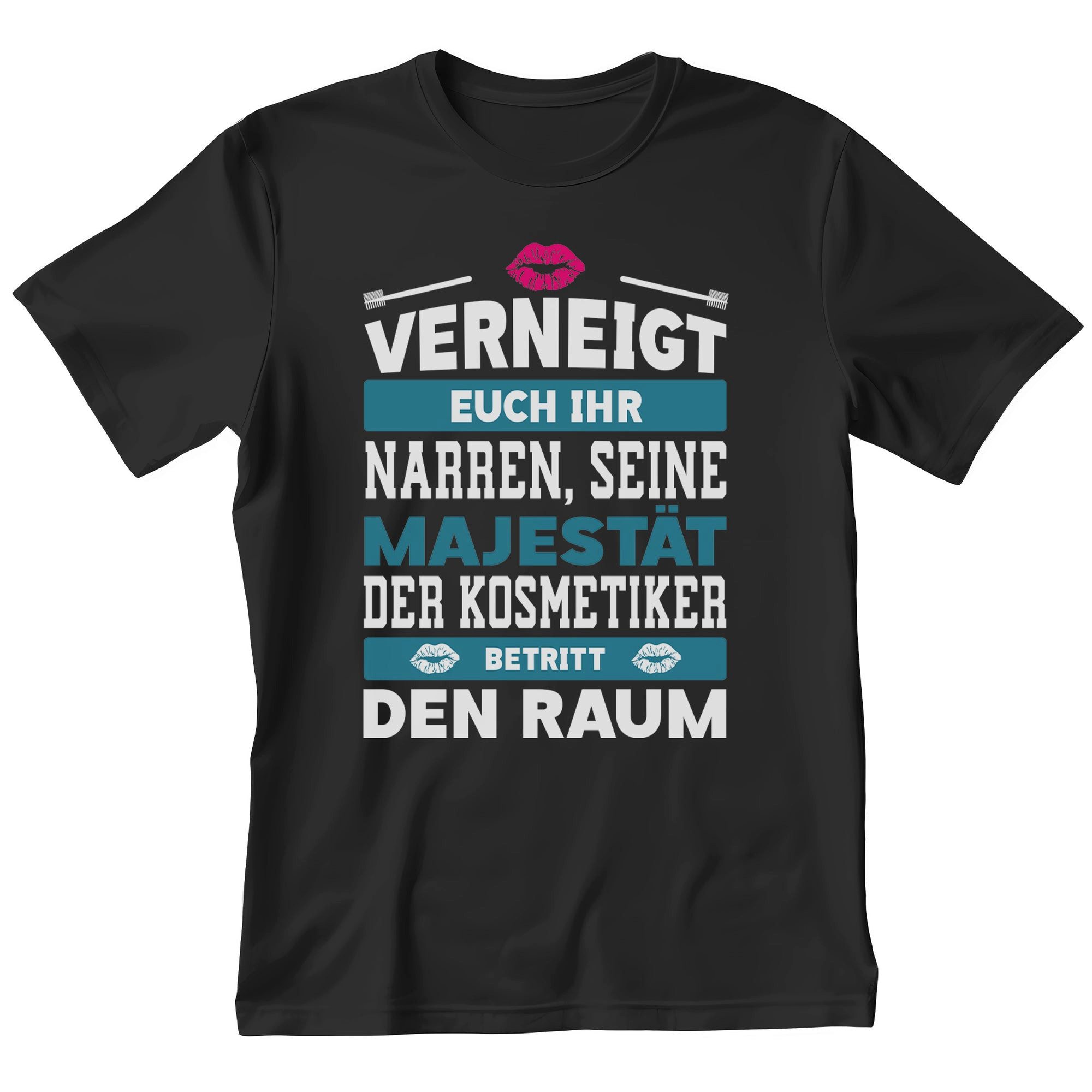 T-Shirt Kosmetiker Geschenk Männer Spruch Beruf Ausbildung Abschluss