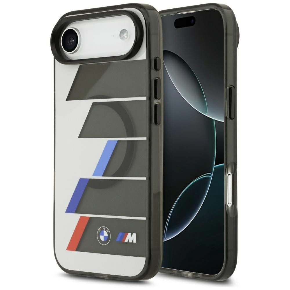 BMW Handyhülle Schutzhülle Magnethülle Handyschale, MagSafe-kompatibel, BMW M Design, Stoßschutz