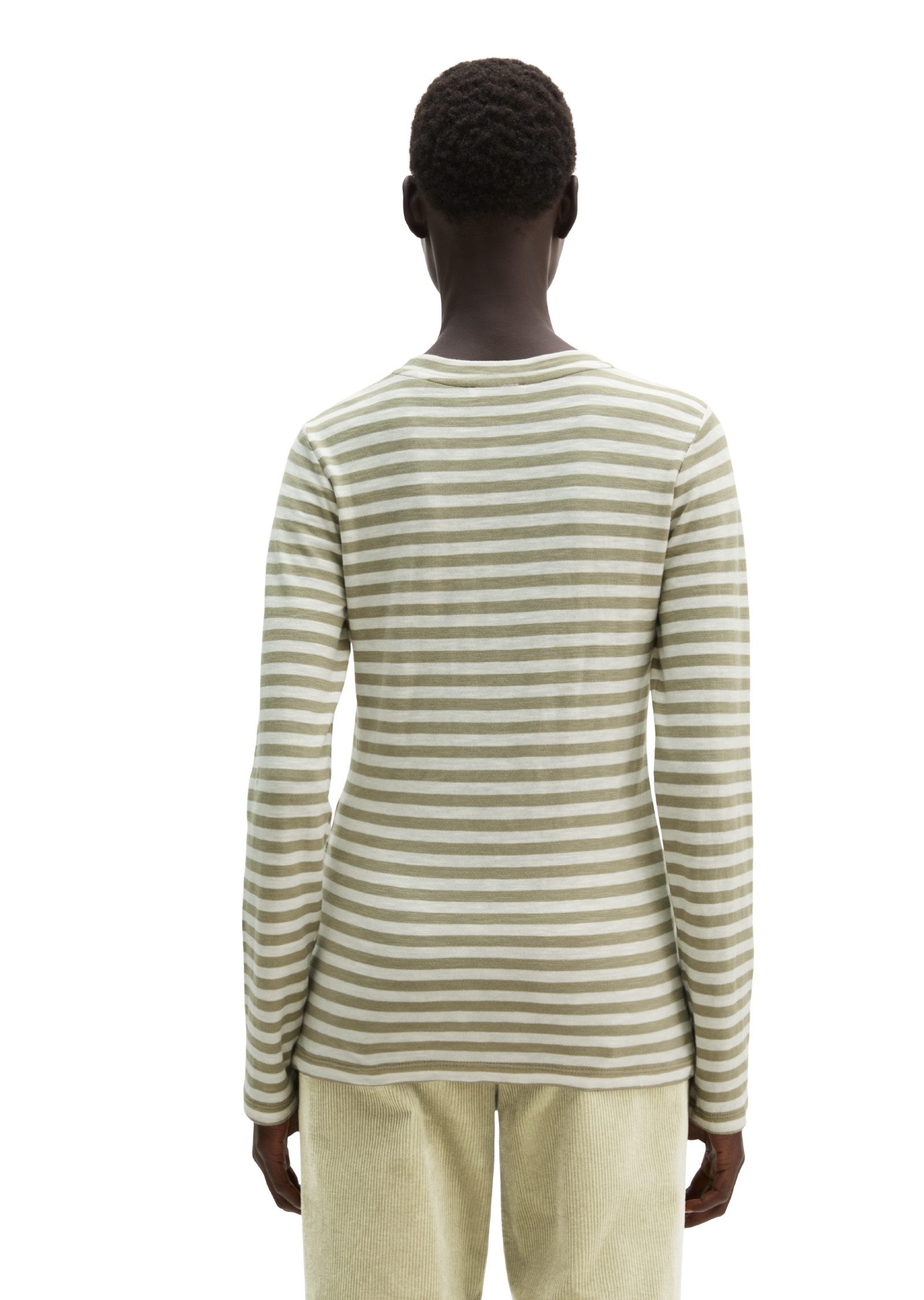 Marc O'Polo Langarmshirt aus weichem Slub-Jersey – Bild 3 von 5