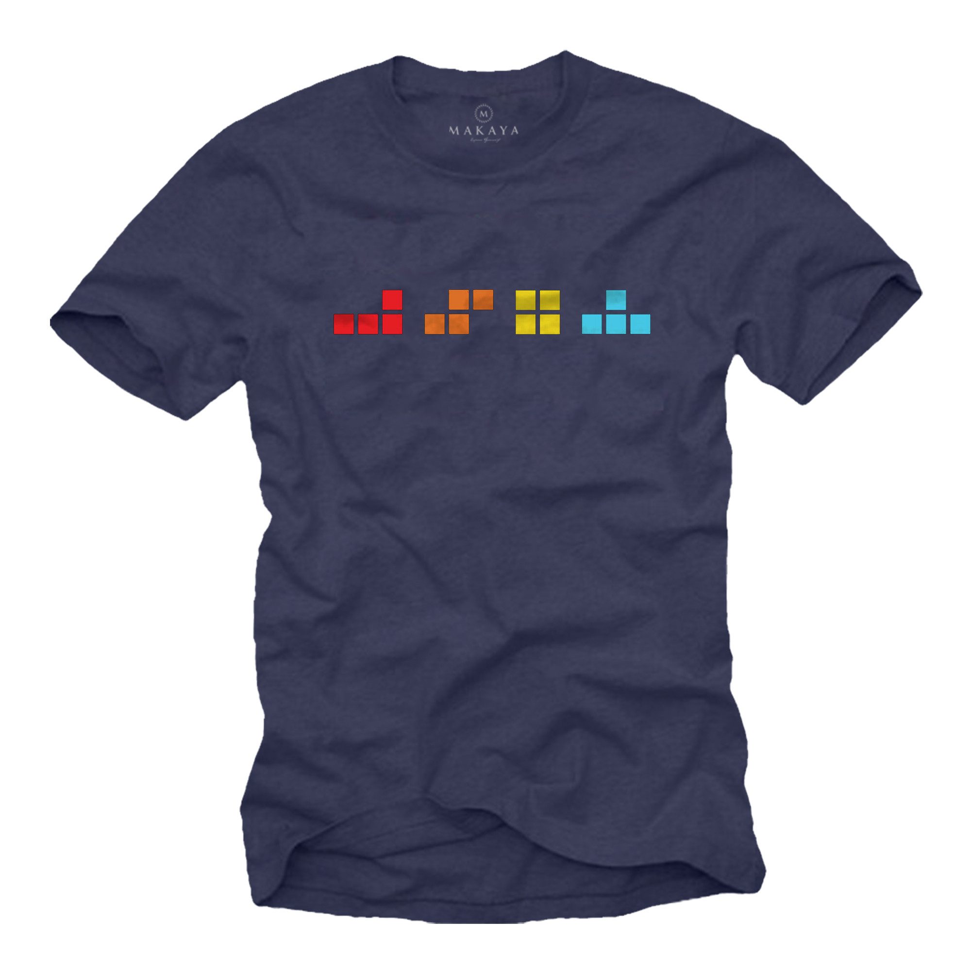 T-Shirt Gaming Logo Retro Design Gamer Motiv Computer Geschenke Herren