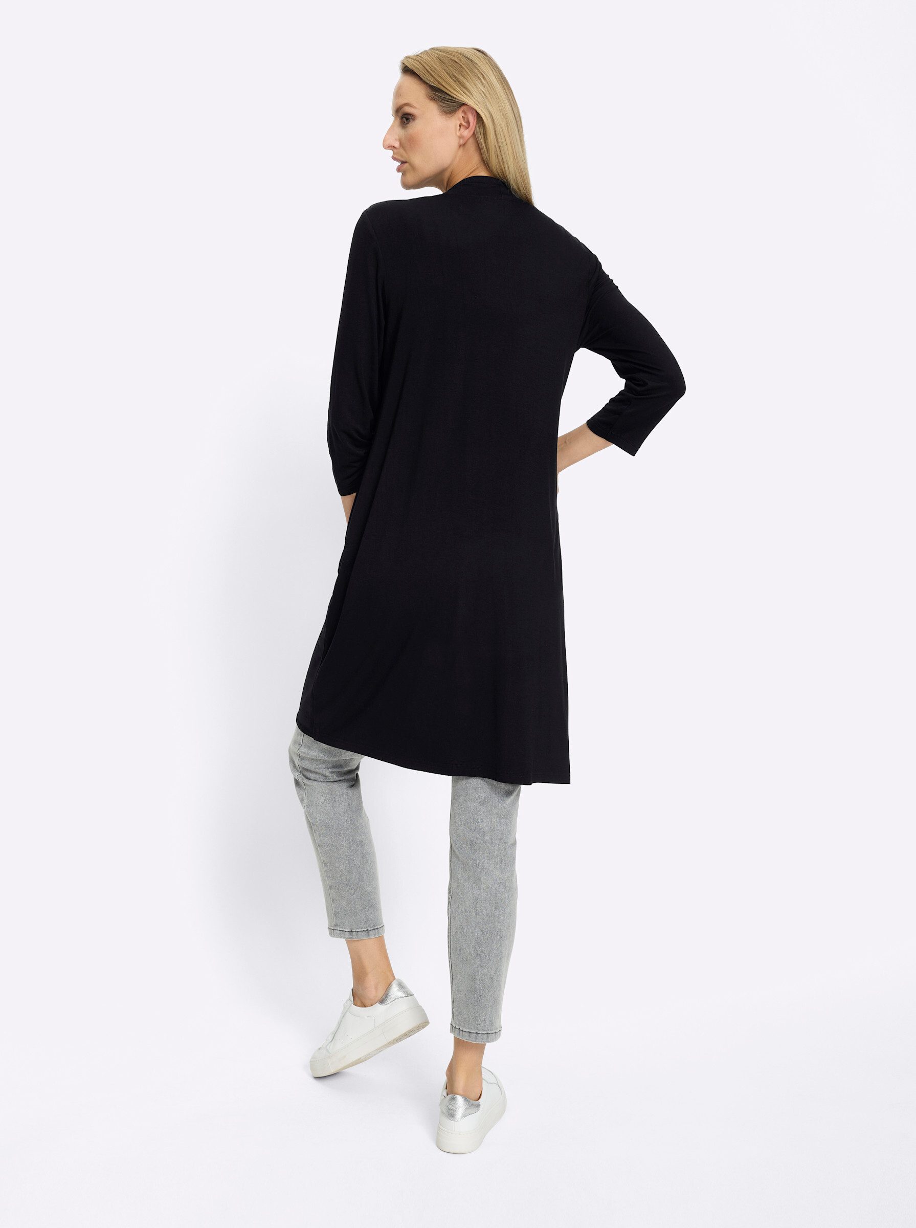 heine Shirtjacke Shirtjacke 3/4-Arm
