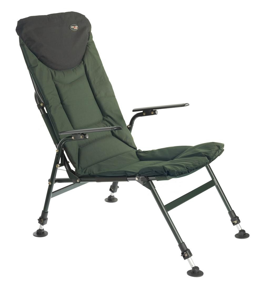 Angelstuhl Pro Carp Stuhl 7200 Angelstuhl Campingstuhl Armlehnen Gästestuhl