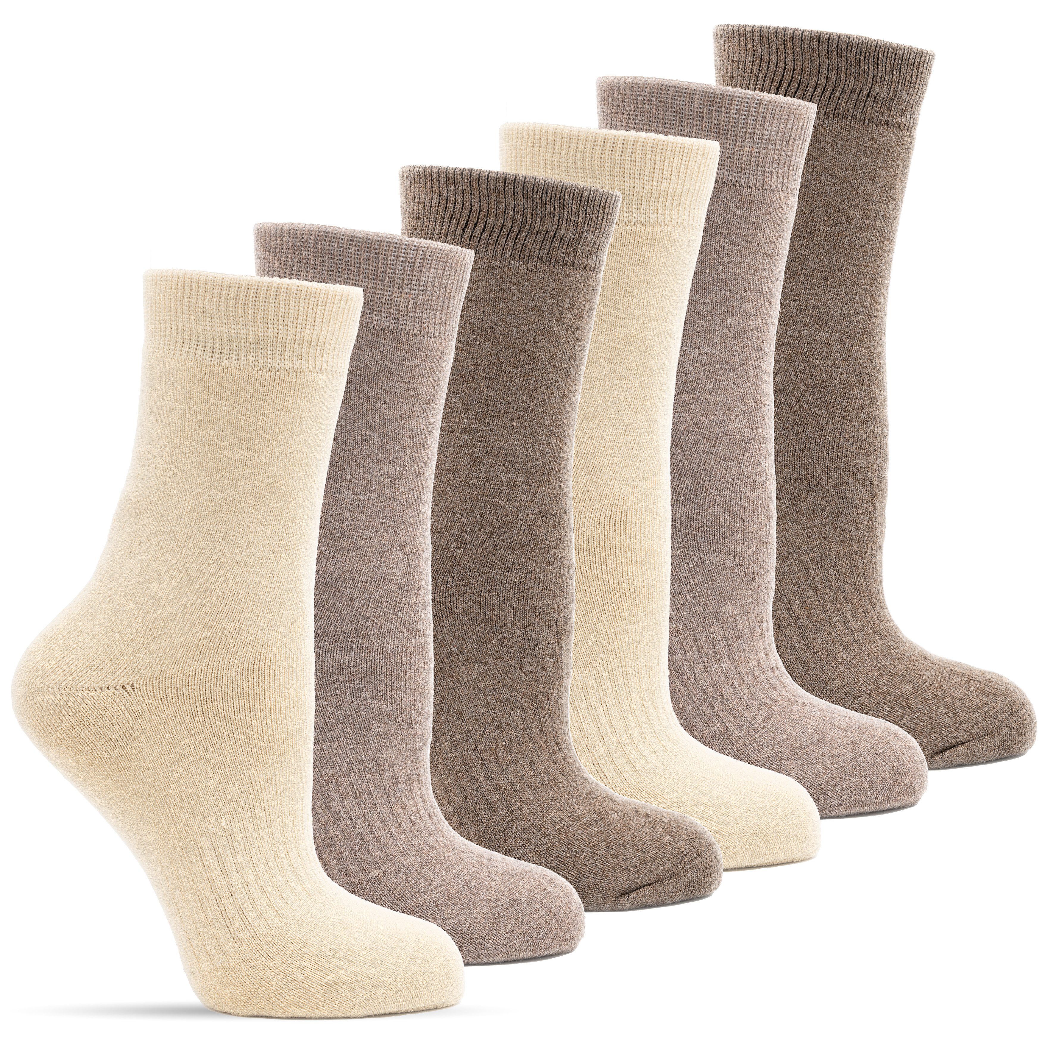 Frostfighter Thermosocken warme Wintersocken für Damen (6 Paar) Vollfrottee günstig online kaufen