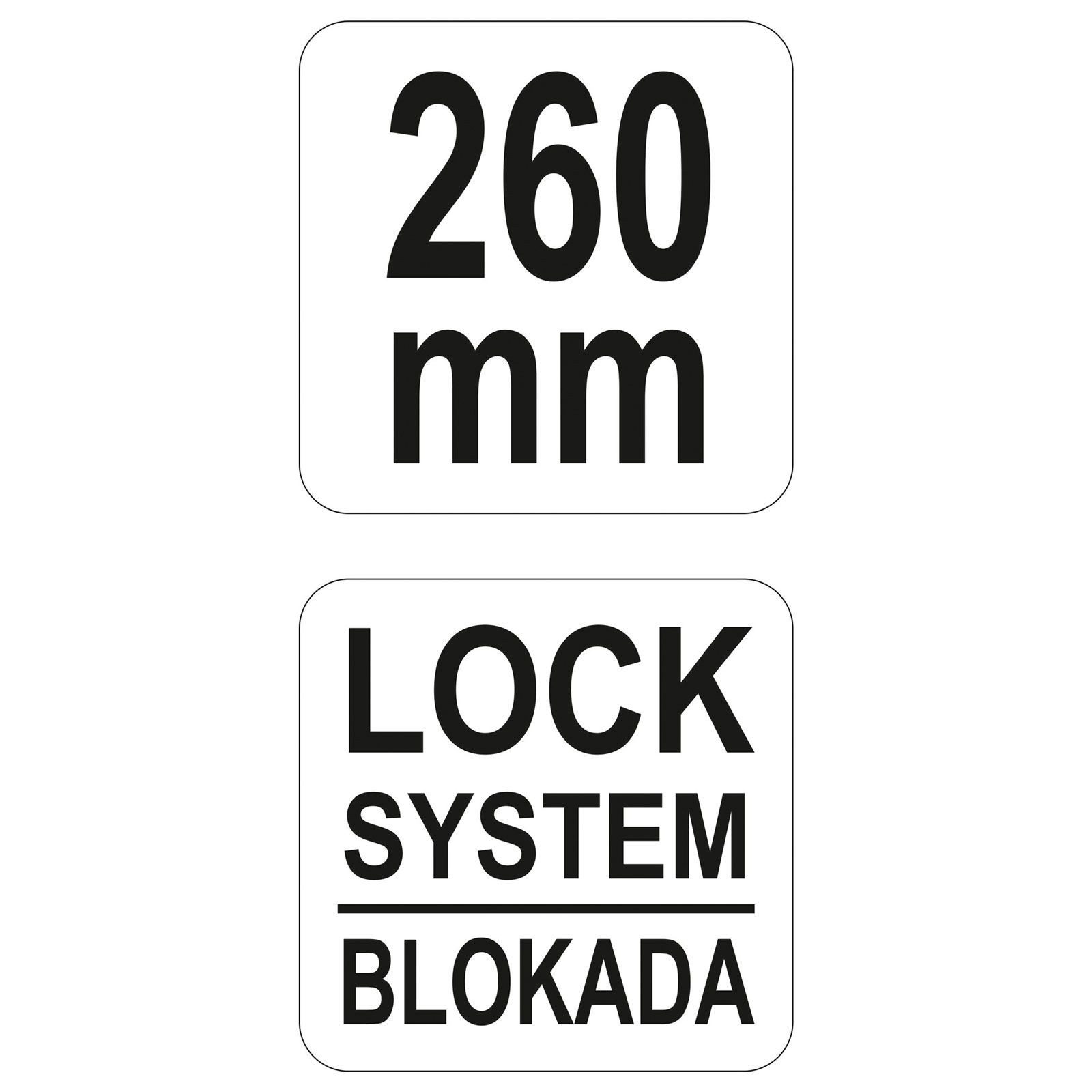 Yato Rohrzange Rohreinziehzange 260mm YT-22380, 1 Stück