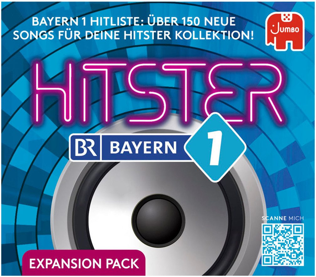 Jumbo Spiele Spiel Hitster Bayern 1, Familienspiel