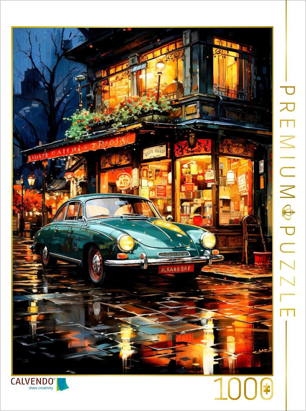 Puzzle CALVENDO Puzzle Oldtimer, 1000 Teile Lege-Größe 64x48cm Foto-Puzzle f