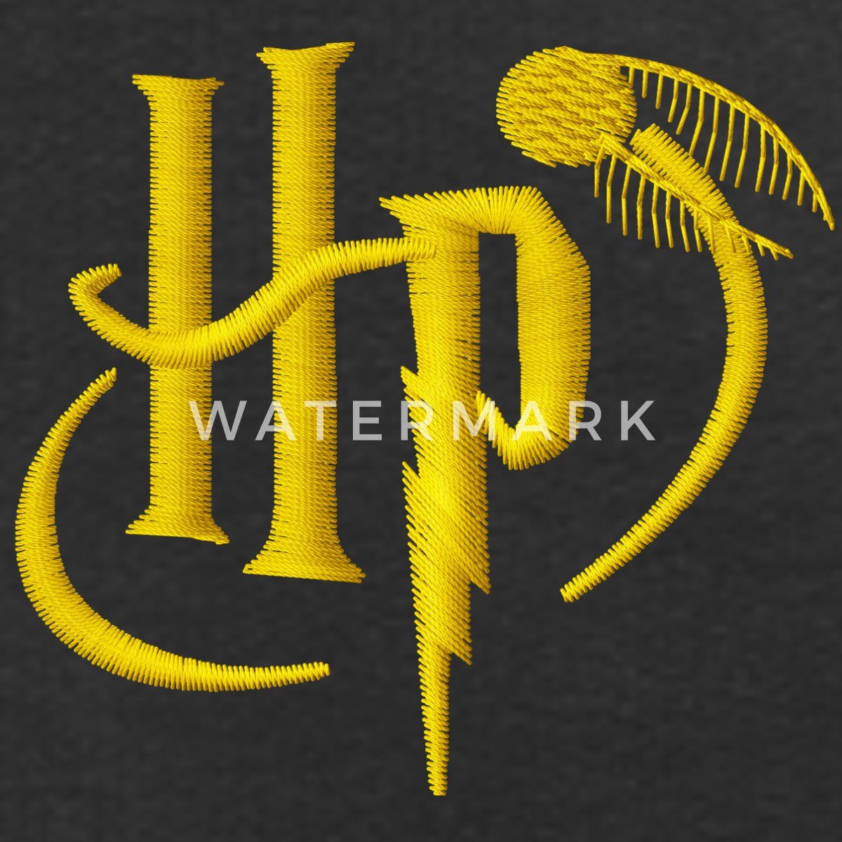 Spreadshirt Hoodie Harry Potter kleines Logo Stick Kinder Premium Hoodie (1-tlg)