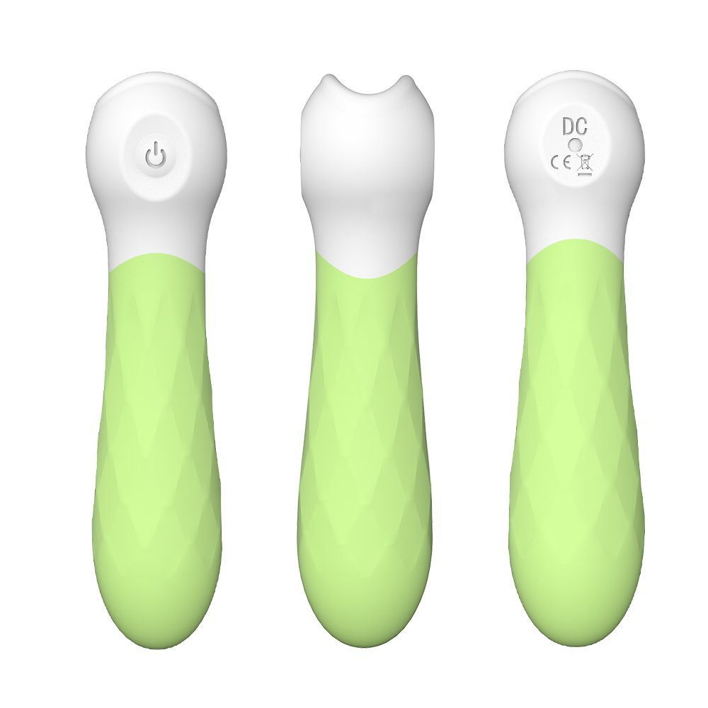 S-Hand Mini-Vibrator MINI 3 Diamond Vagina Klitoris Brustwarzen Simulator 9 modi, (Packung, 2-tlg)