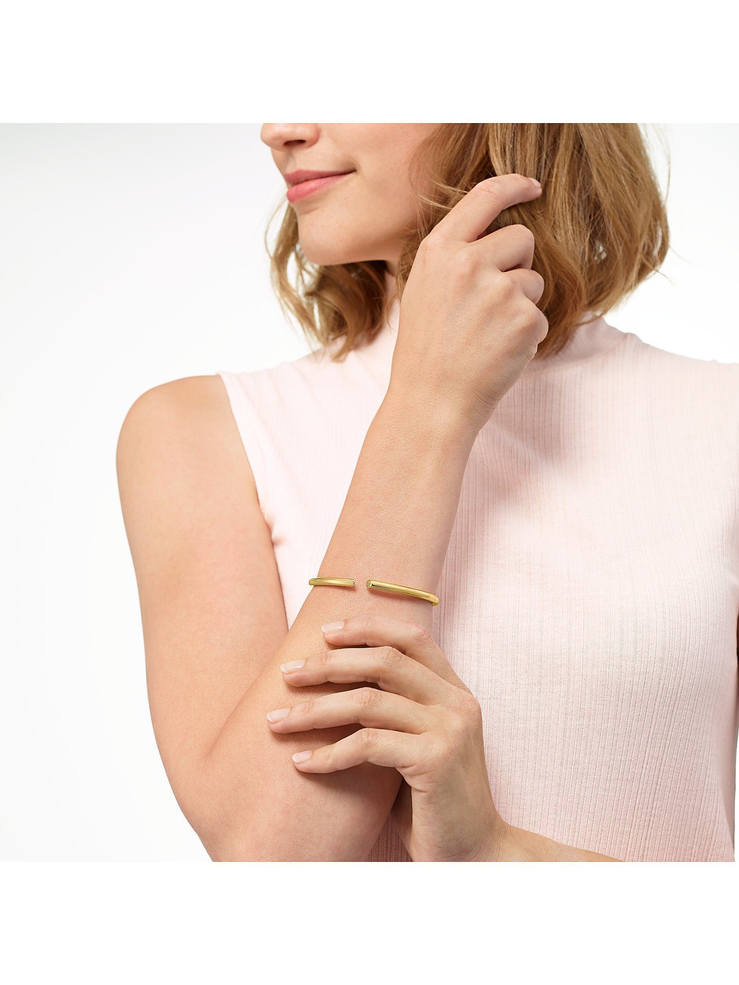 CHRIST Armreif CHRIST Damen-Armreif 585er Gelbgold günstig online kaufen