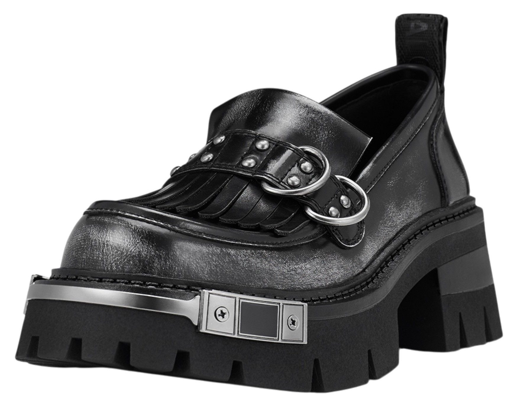 Buffalo PD00016329 Soraya Loafer Black Mokassin
