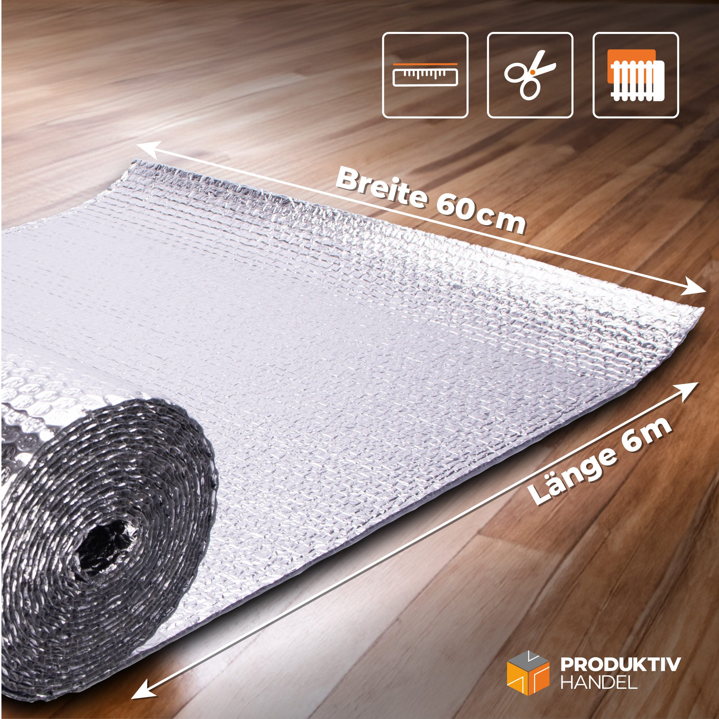 Produktiv Handel Heizkörperreflexionsfolie Isolierfolie EasyFix 6 günstig online kaufen