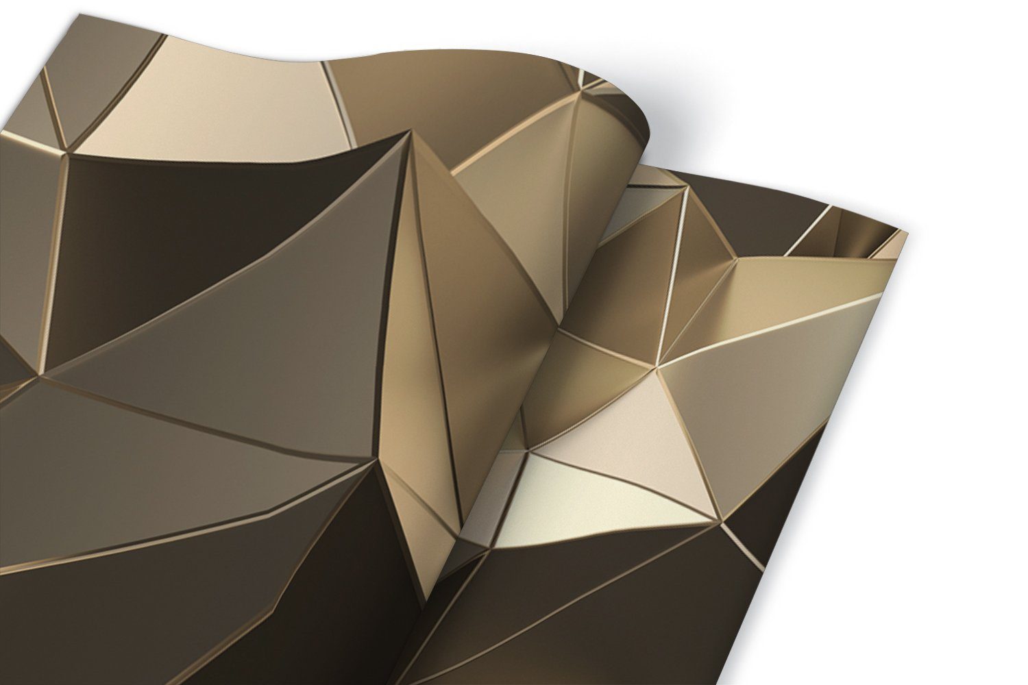 Tulup Möbelfolie Selbstklebende Abstraktes 3D Oberflächenempfehlung, 50 Abziehen 100 und cm x Aufkleben cm Premium, Dekor Rechteckig, Dekofolie Klebefolie