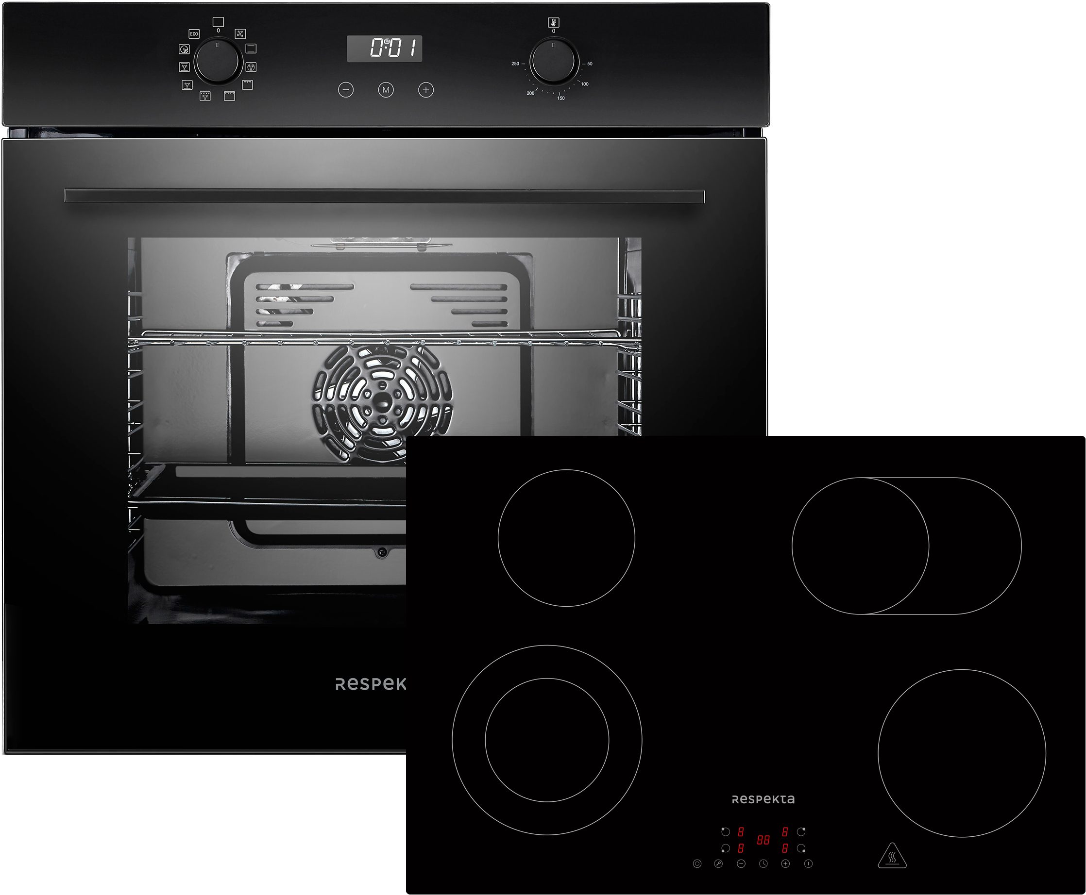 Backofen-Set Julius + Benjamin