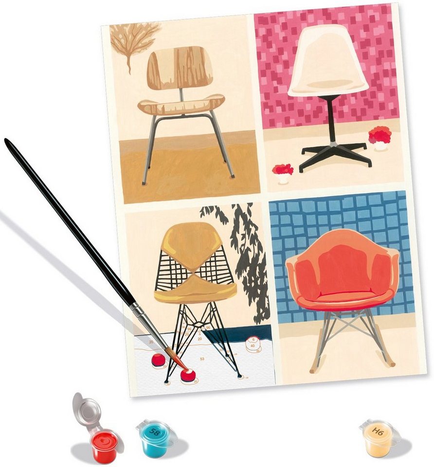 Thumbnail - Ravensburger Malen nach Zahlen CreArt, Take a Seat, Made in Europe