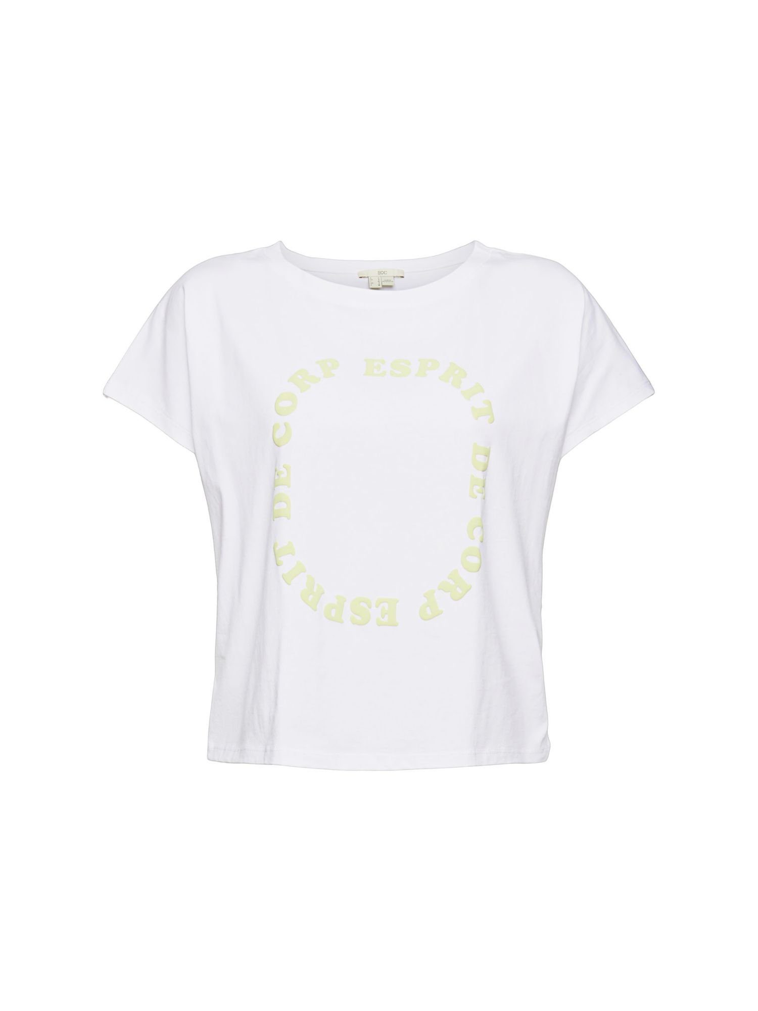 Damen Shirts edc by Esprit T-Shirt T-Shirt mit Logo-Print (1-tlg)
