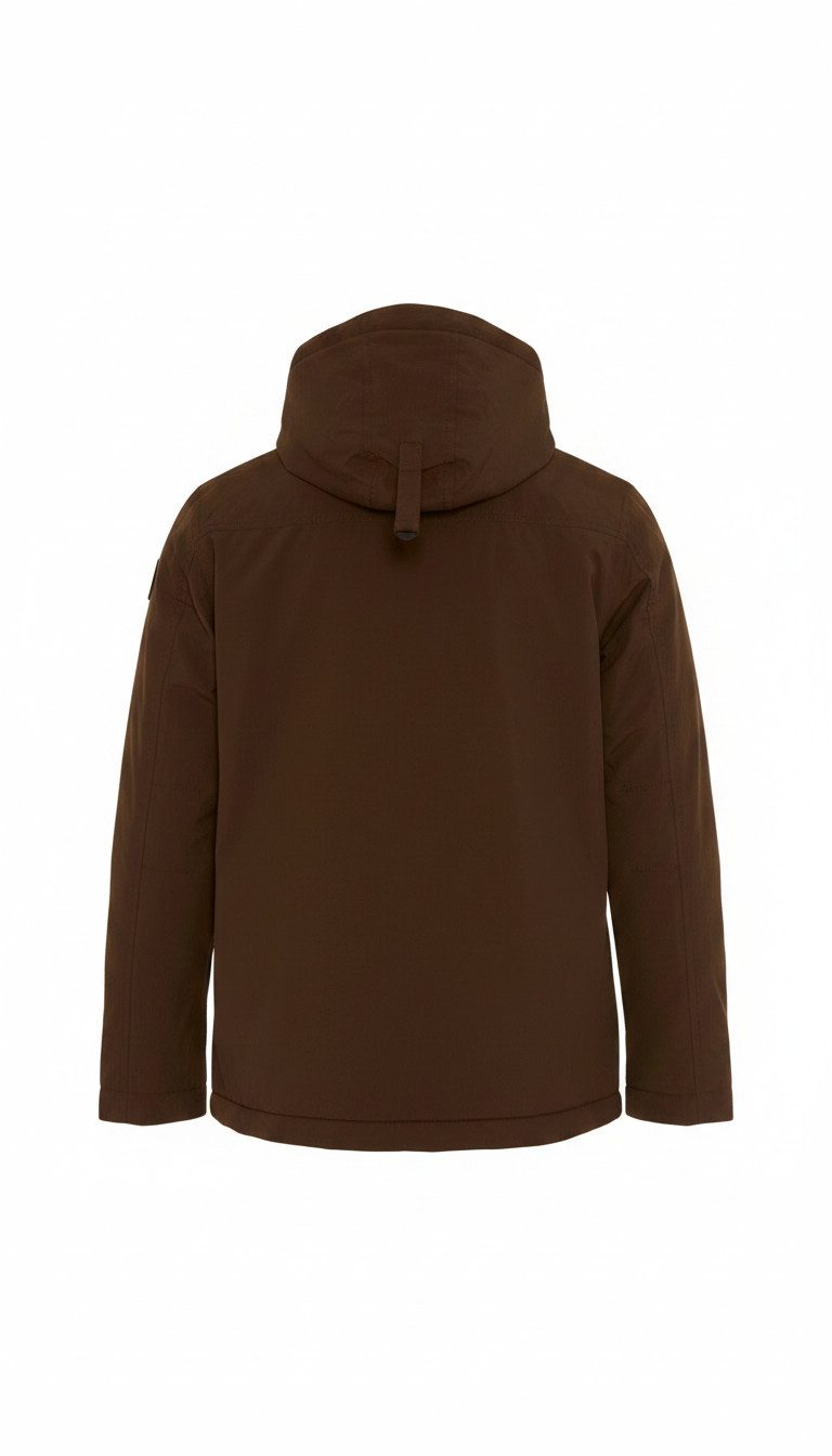 Napapijri Anorak RAINFOREST W PKT 4 DEMITASSE WT3 mit markanter Silhouette, in Unifarben – Bild 3 von 5