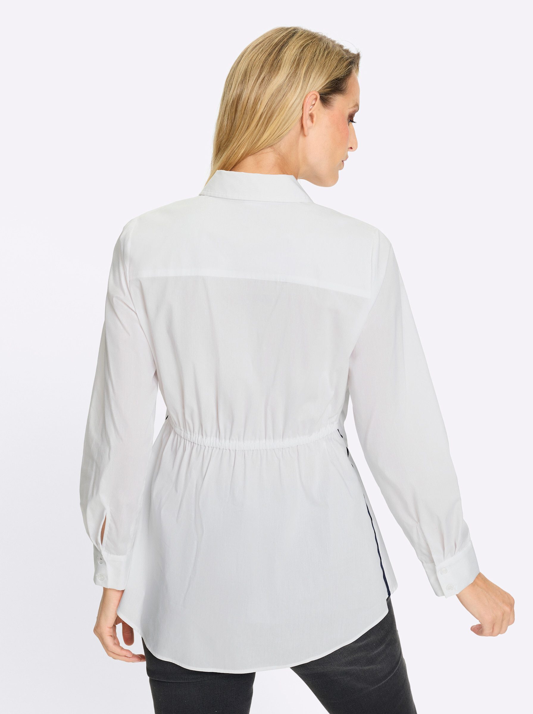 heine Klassische Bluse Bluse Langarm